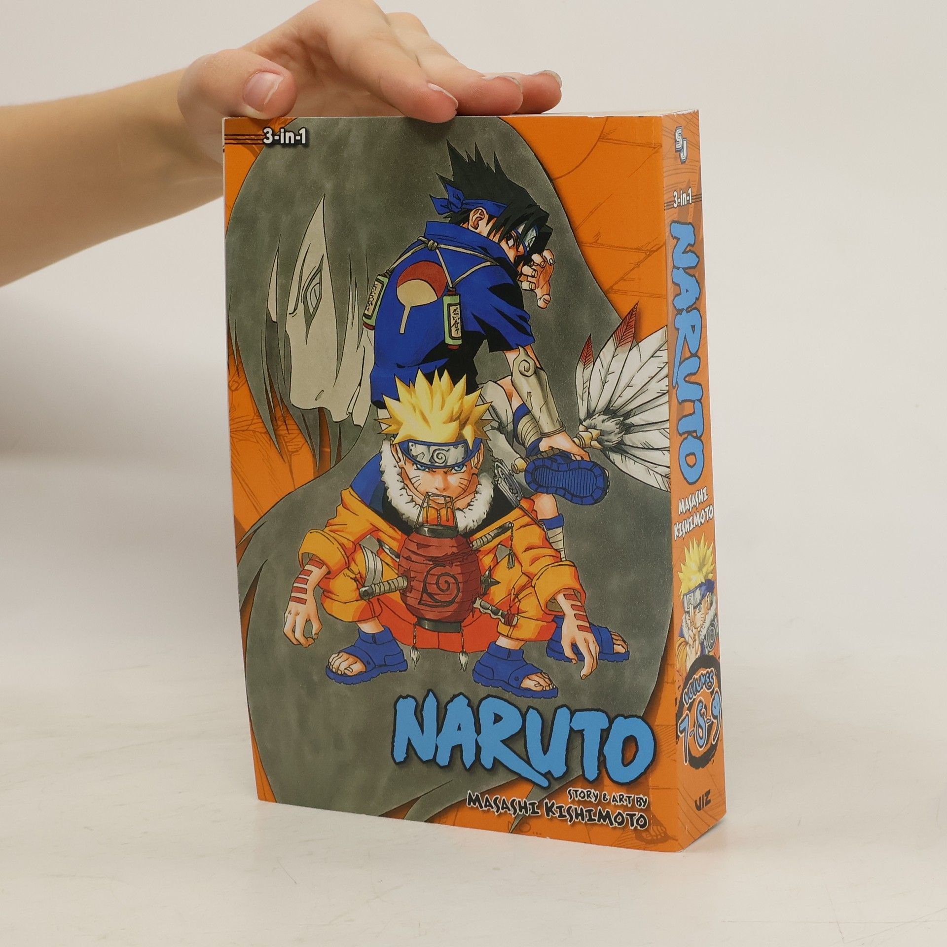 Masashi Kishimoto Naruto (3-in-1 Edition), Vol. 3