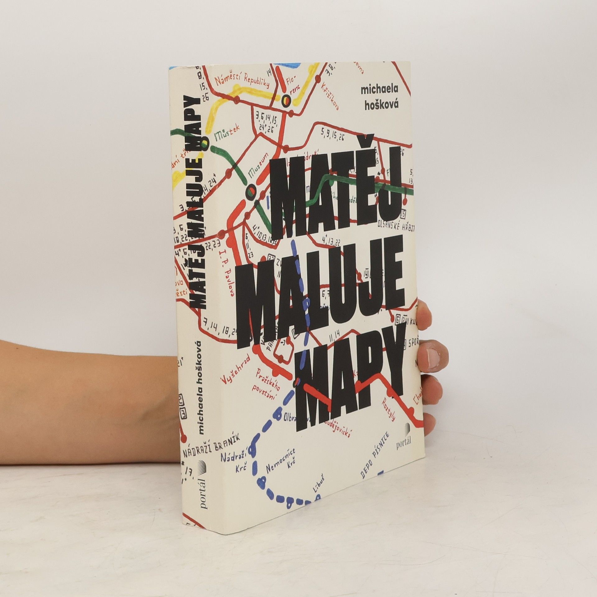 Michaela Hošková Matěj maluje mapy
