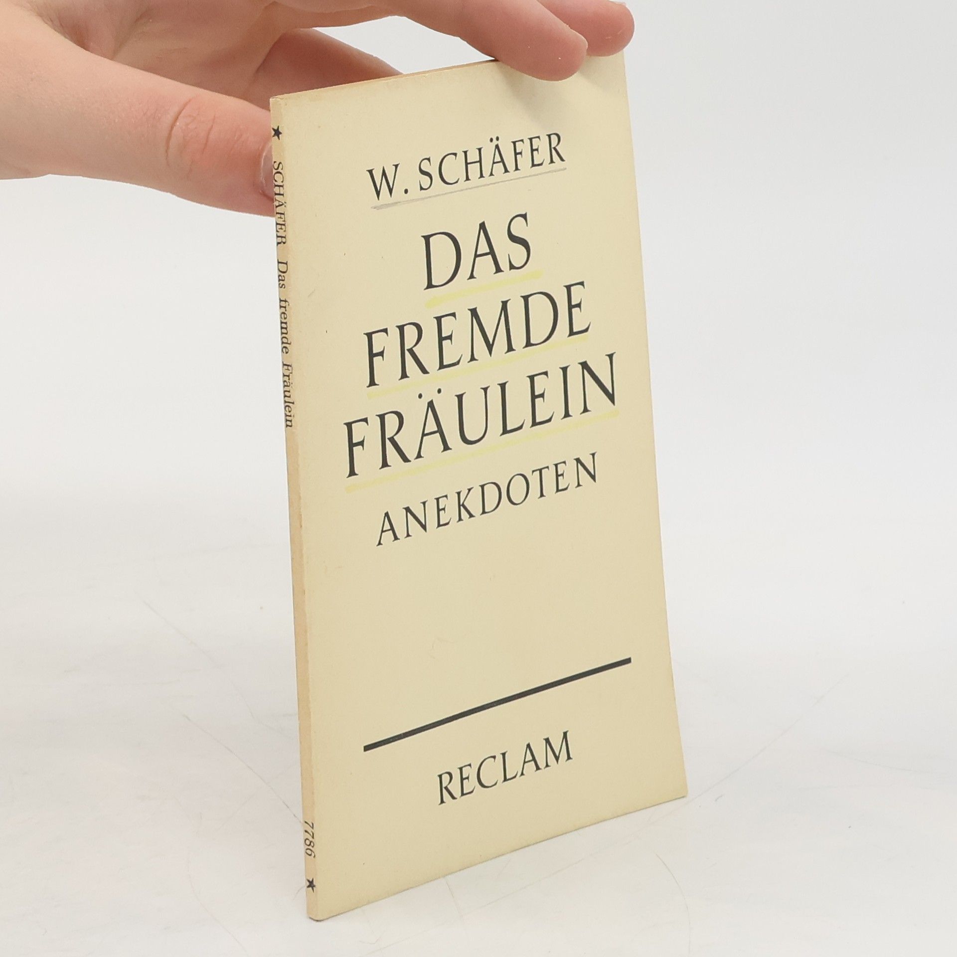 Wilhelm Schäfer Das fremde Fräulein