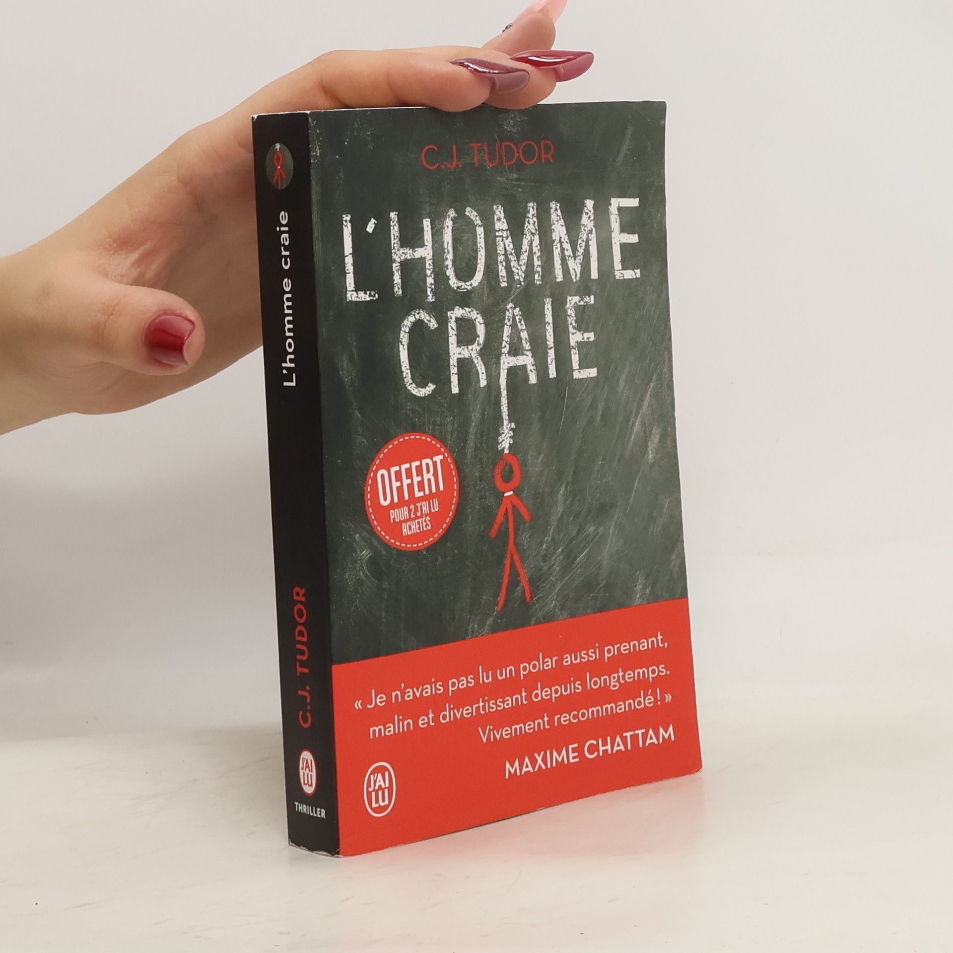 C.J. Tudor L'homme craie