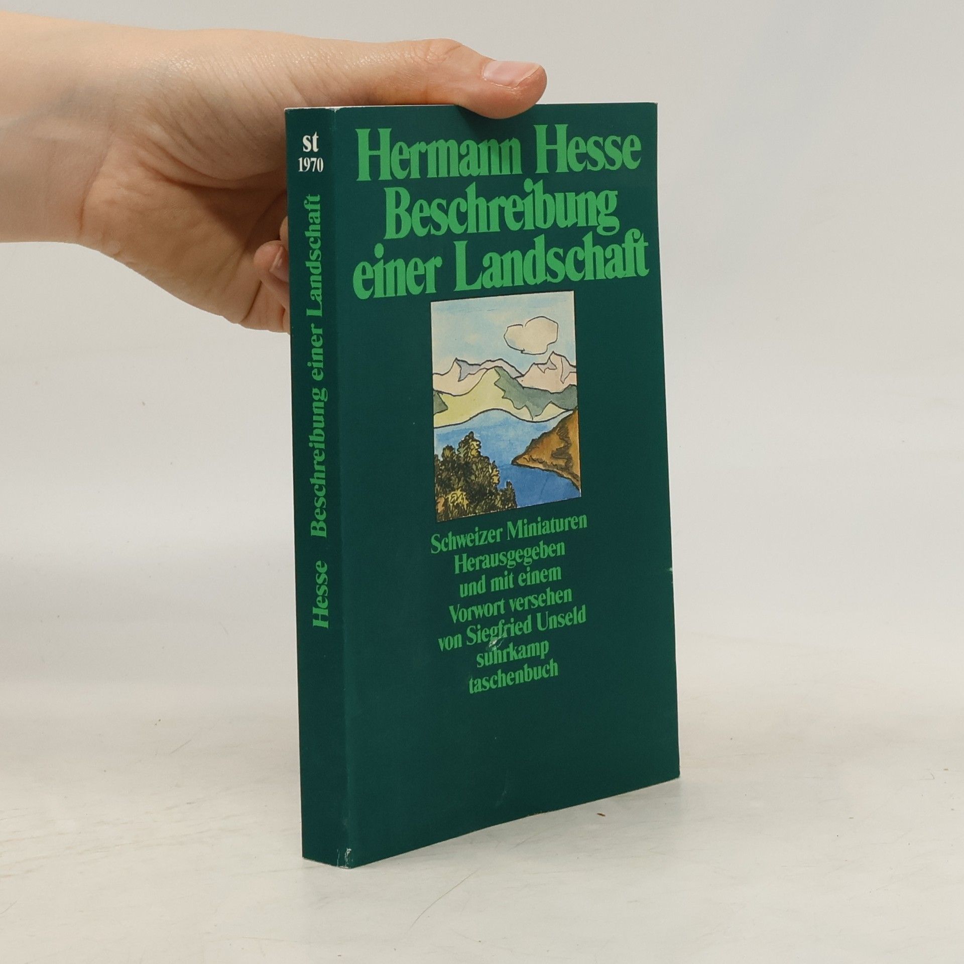 Hermann Hesse Beschreibung einer Landschaft