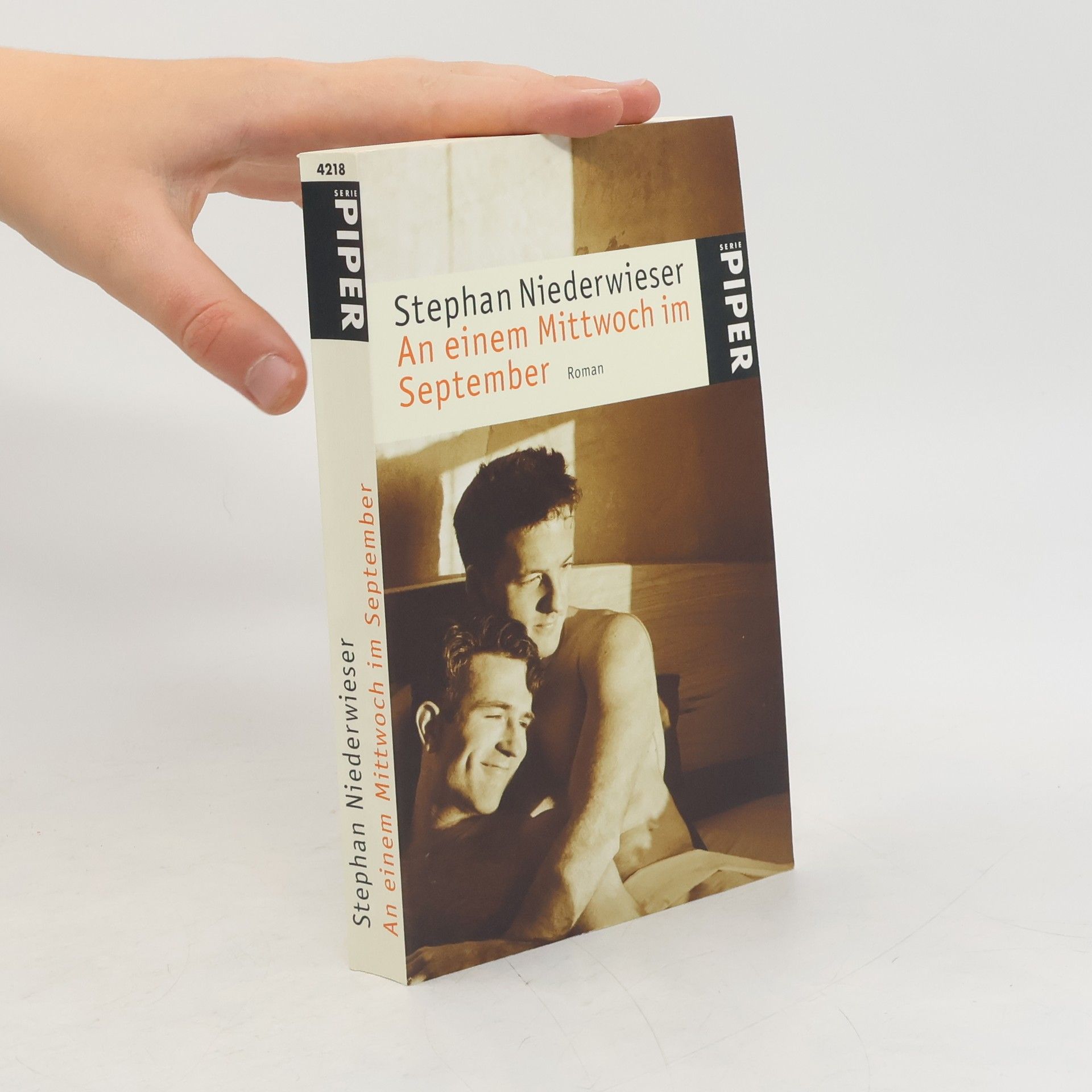 Stephan Niederwieser An einem Mittwoch im September. Roman