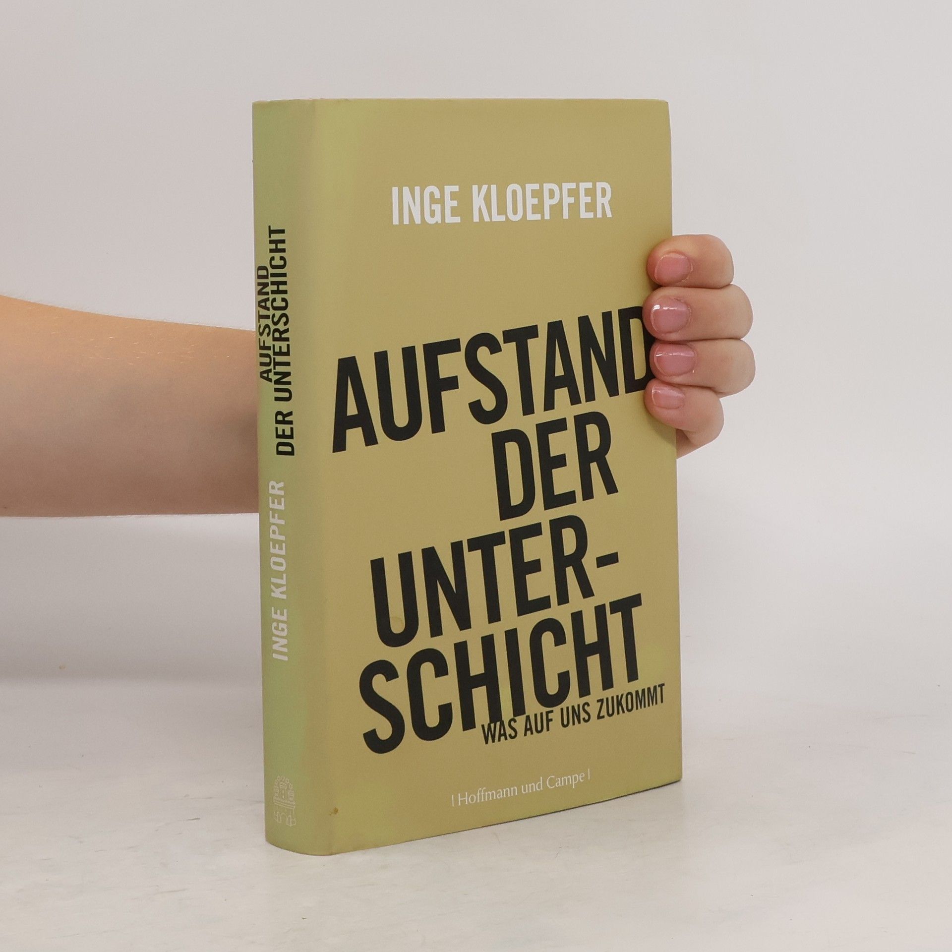 Inge Kloepfer Aufstand der Unterschicht