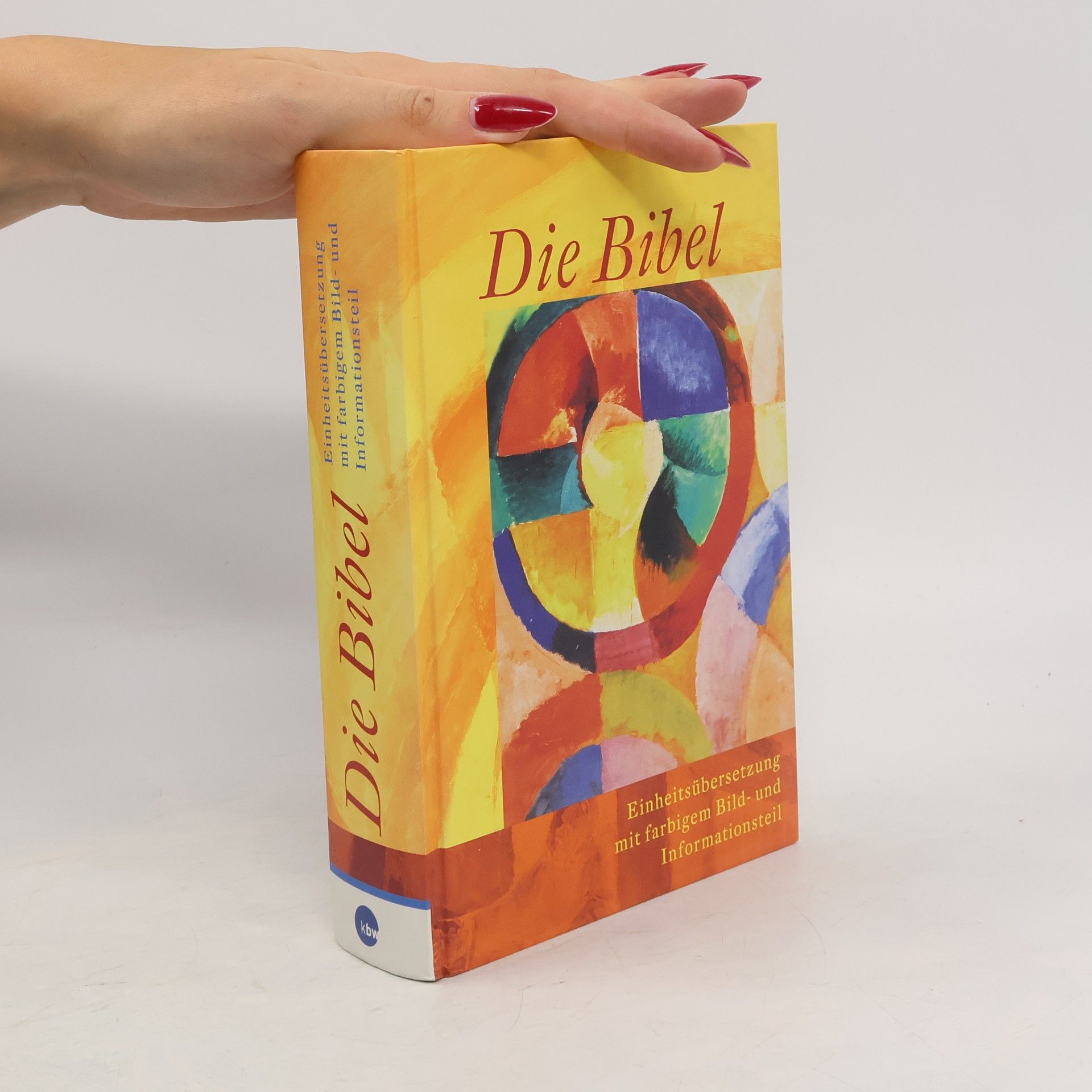 Katholisches Bibelwerk Die Bibel, Einheitsübersetzung mit farbigem Bild- und Informationsteil, Cover farbig