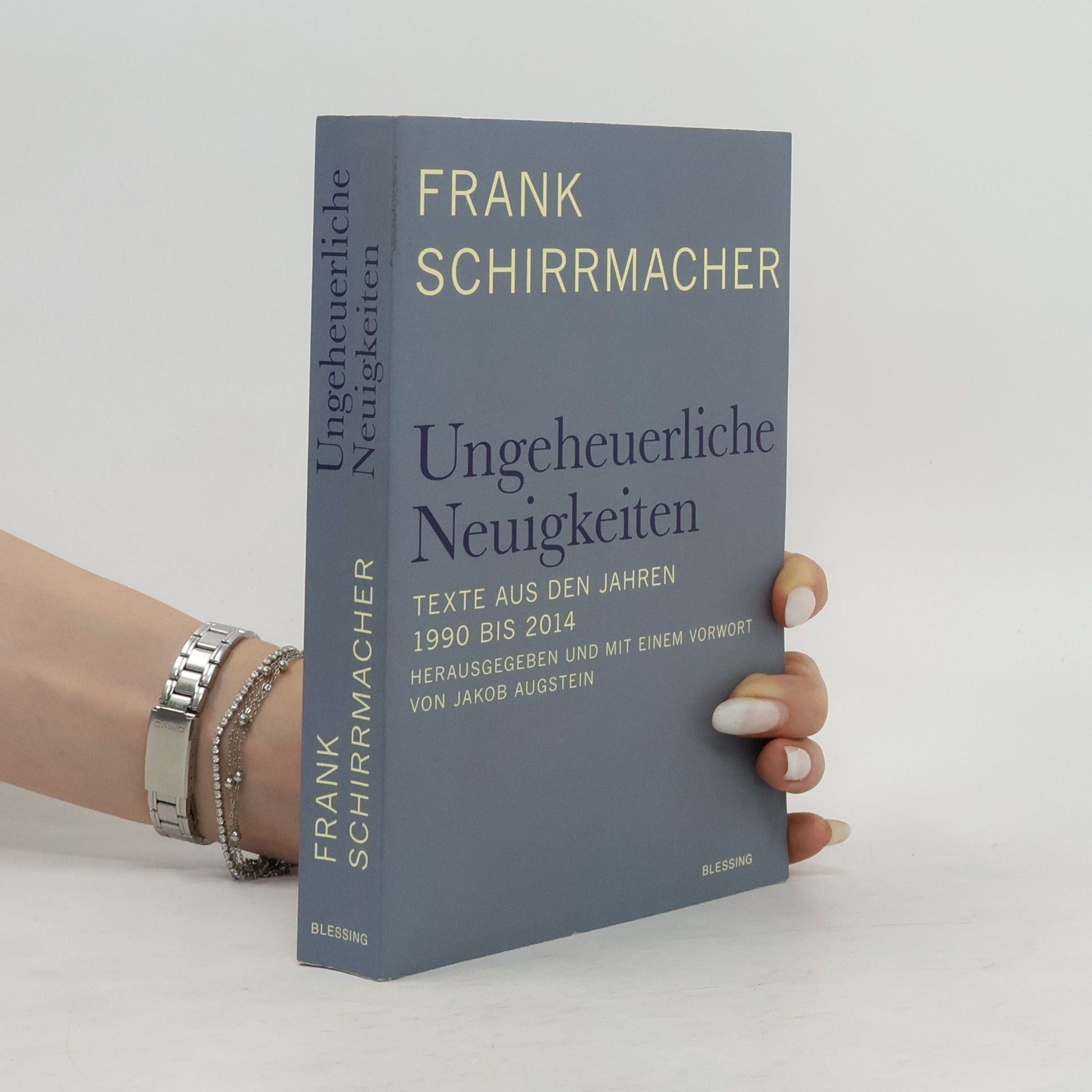 Frank Schirrmacher Ungeheuerliche Neuigkeiten