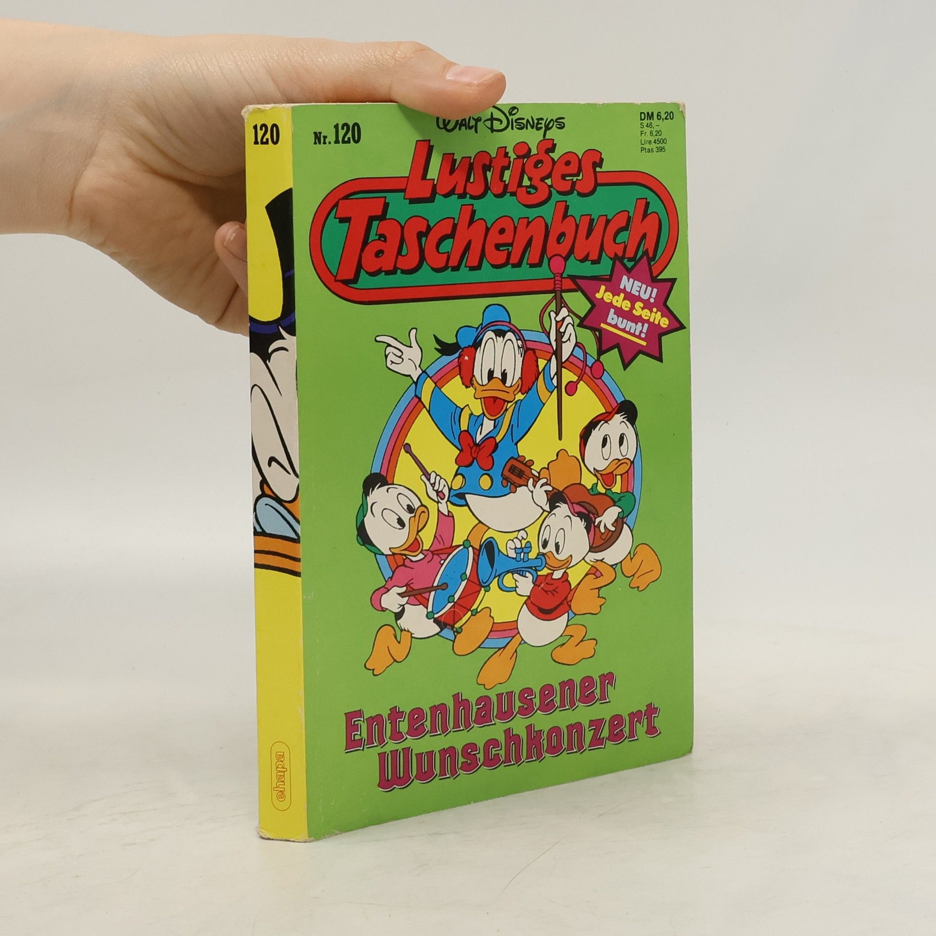 Walt Disney Lustiges Taschenbuch 120. Entenhausener Wunschkonzert