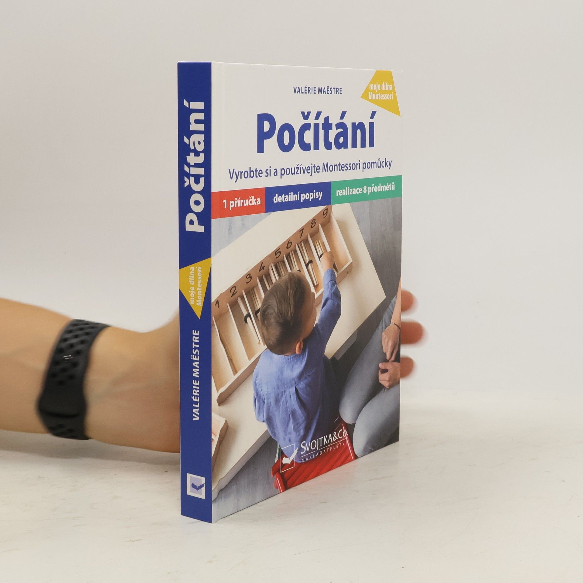 Valérie Maëstre Počítání : vyrobte si a používejte Montessori pomůcky