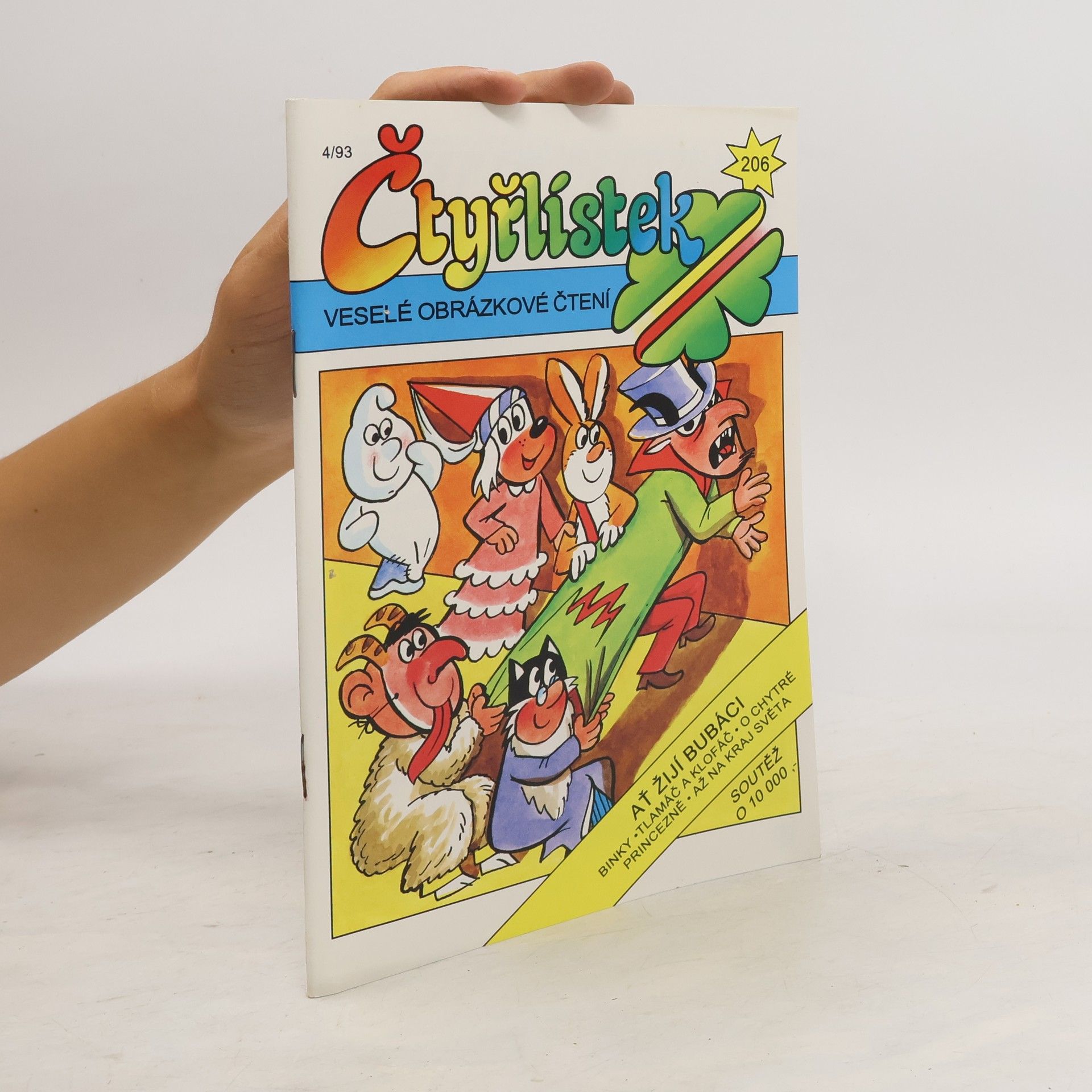 Kolektiv autorů Čtyřlístek 206. 4/1993