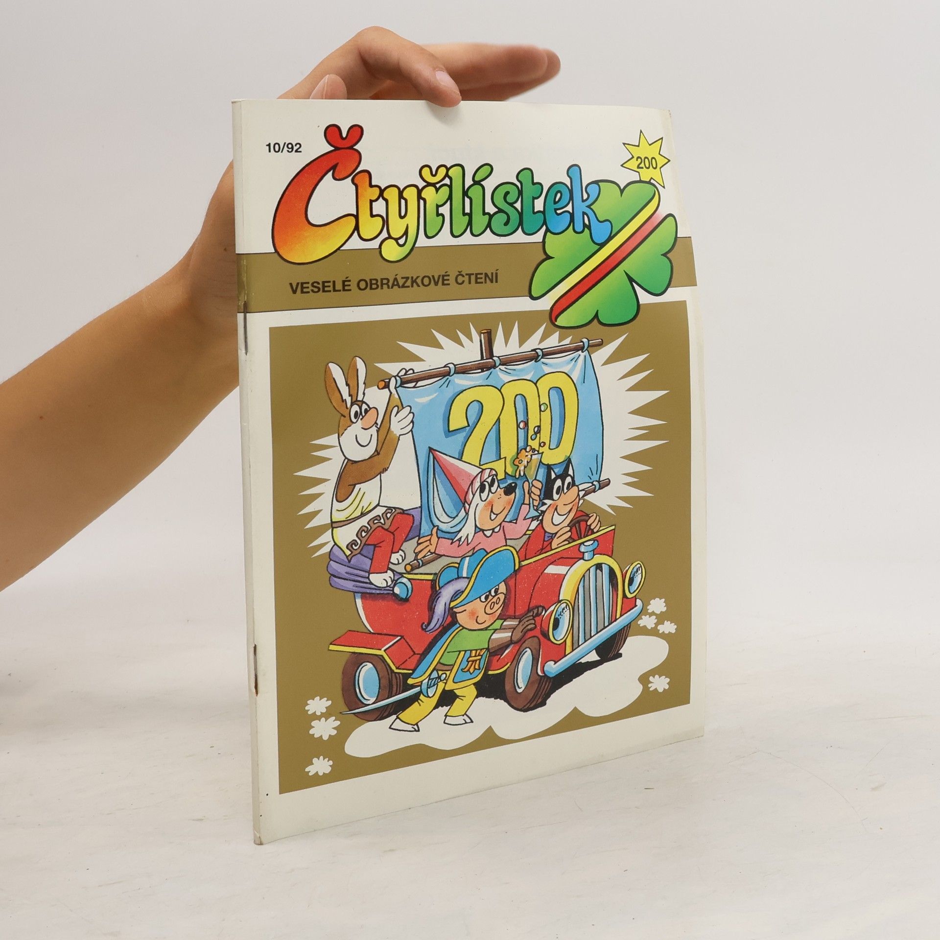 Kolektiv autorů Čtyřlístek 200. 10/92