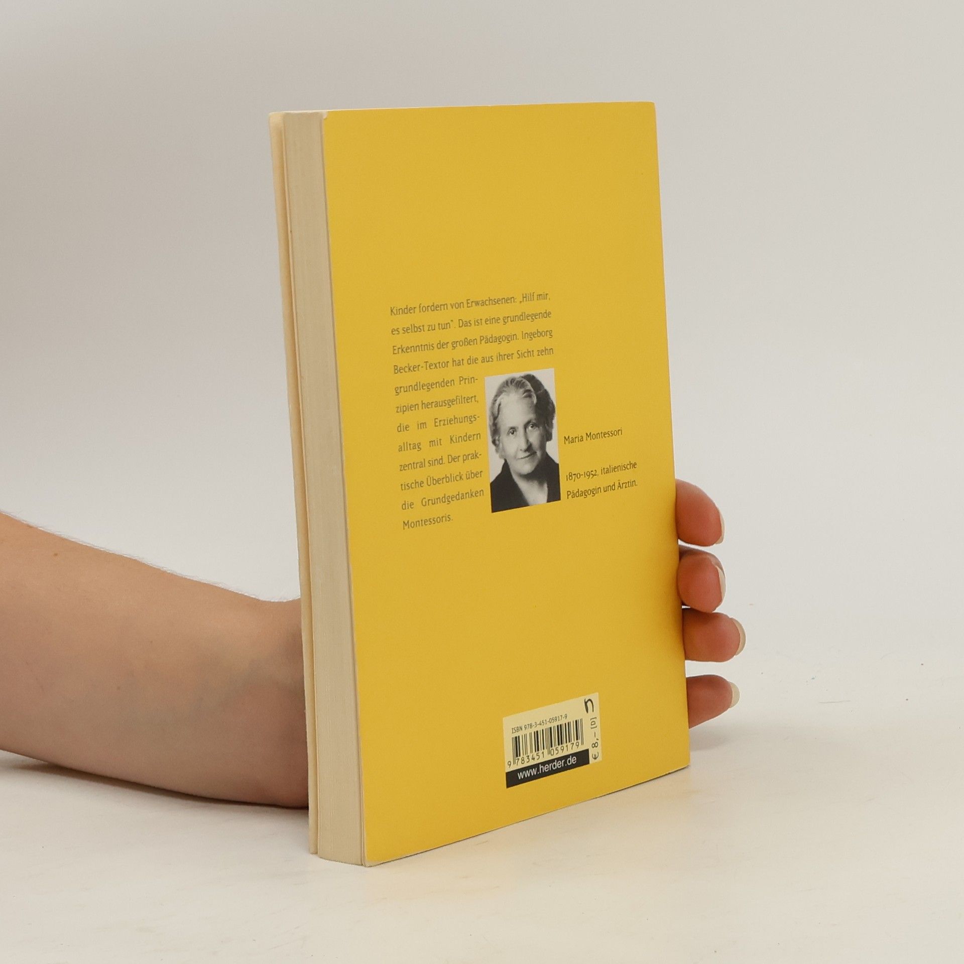 Maria Montessori 10 Grundsätze des Erziehens