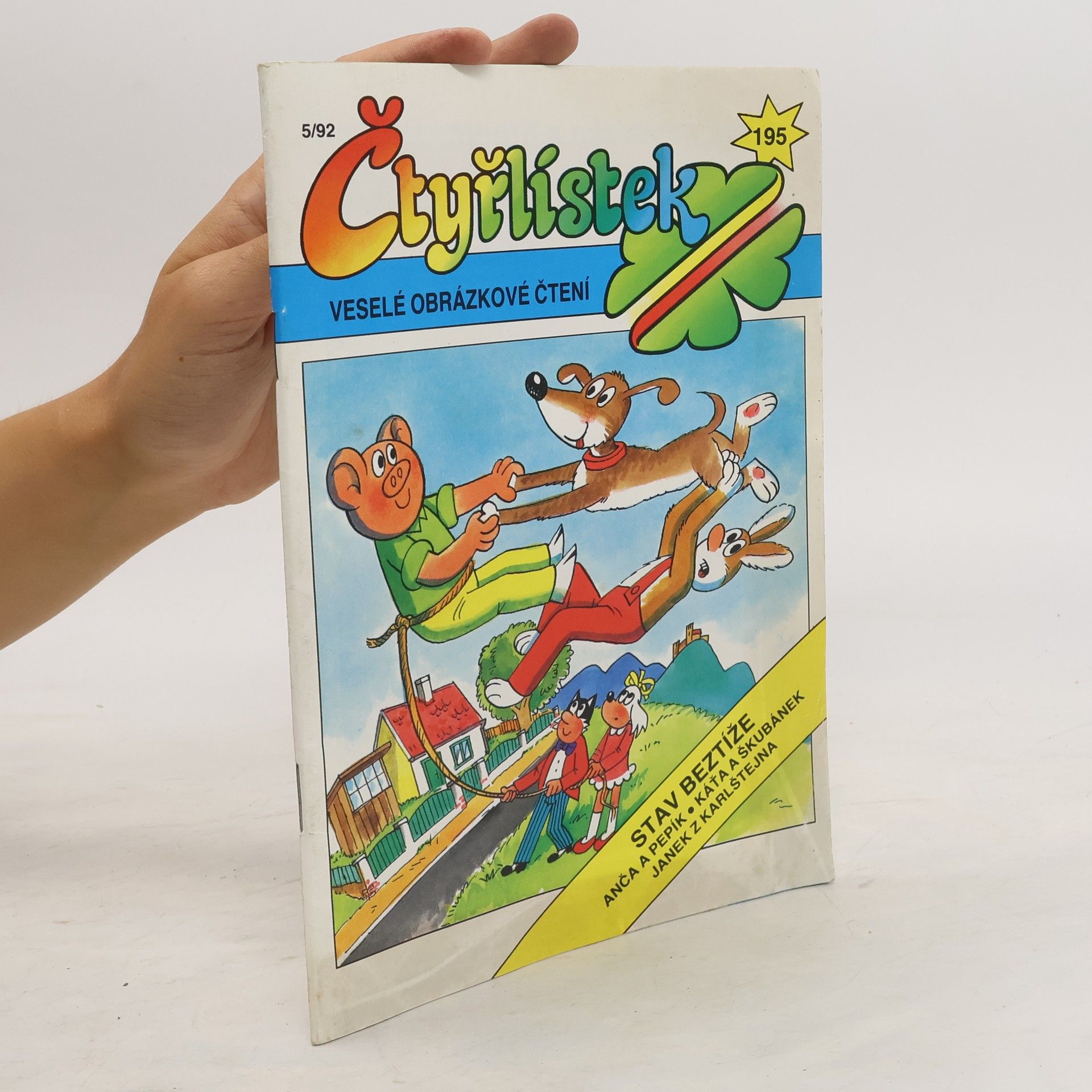 Kolektiv autorů Čtyřlístek 195. 5/1992. Stav beztíže
