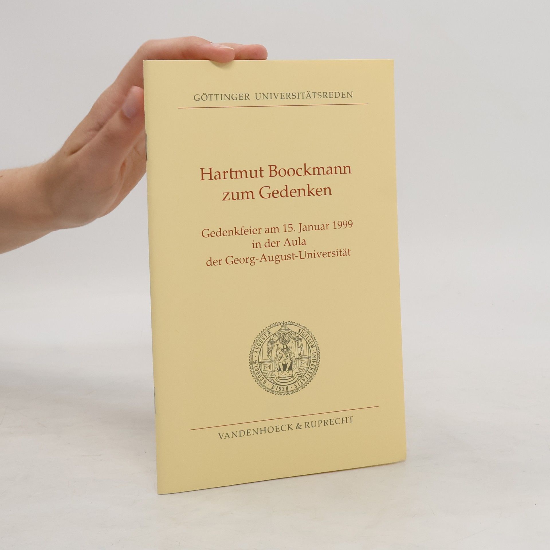 Zenon Hubert Nowak Hartmut Boockmann zum Gedenken