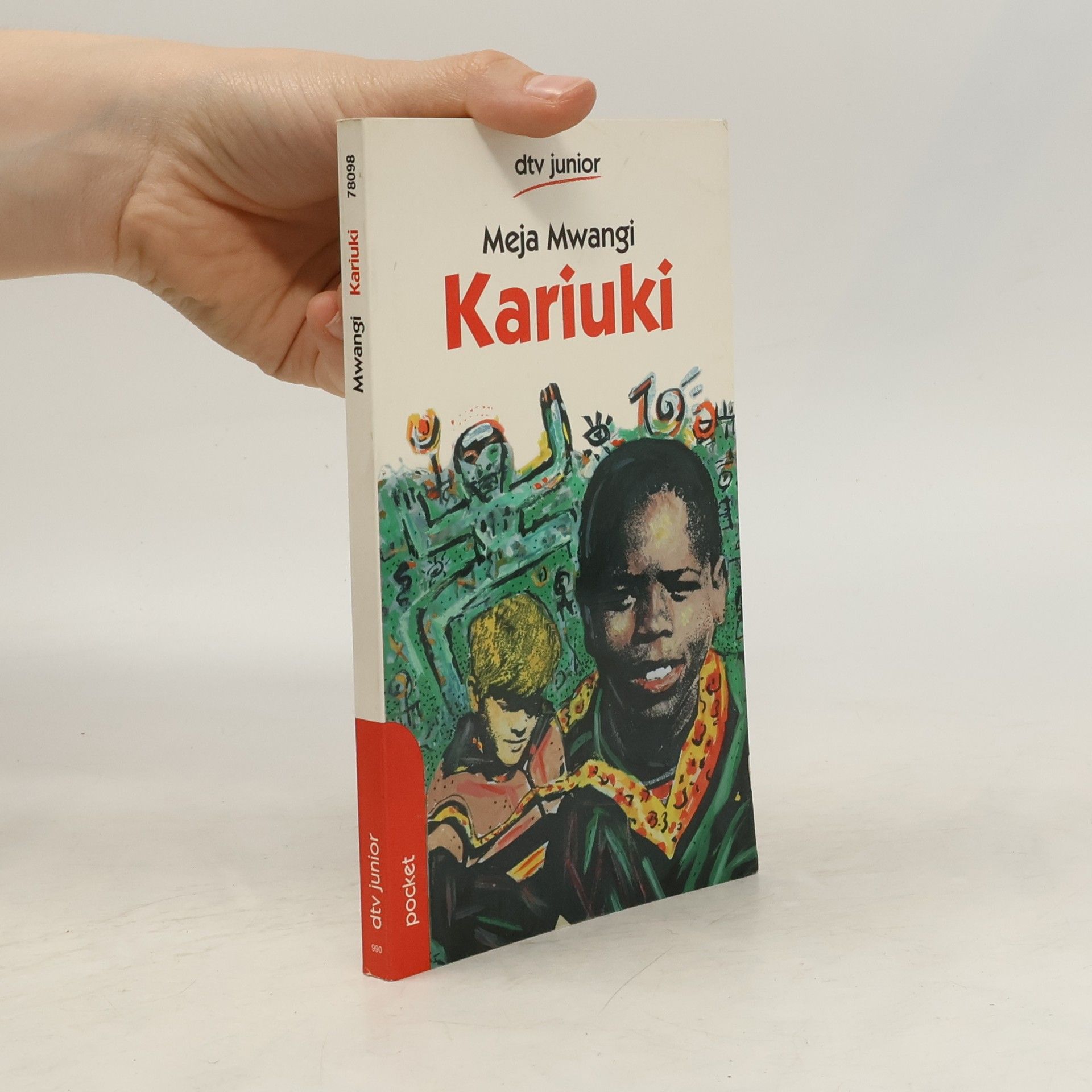 Meja Mwangi Kariuki und sein weisser Freund