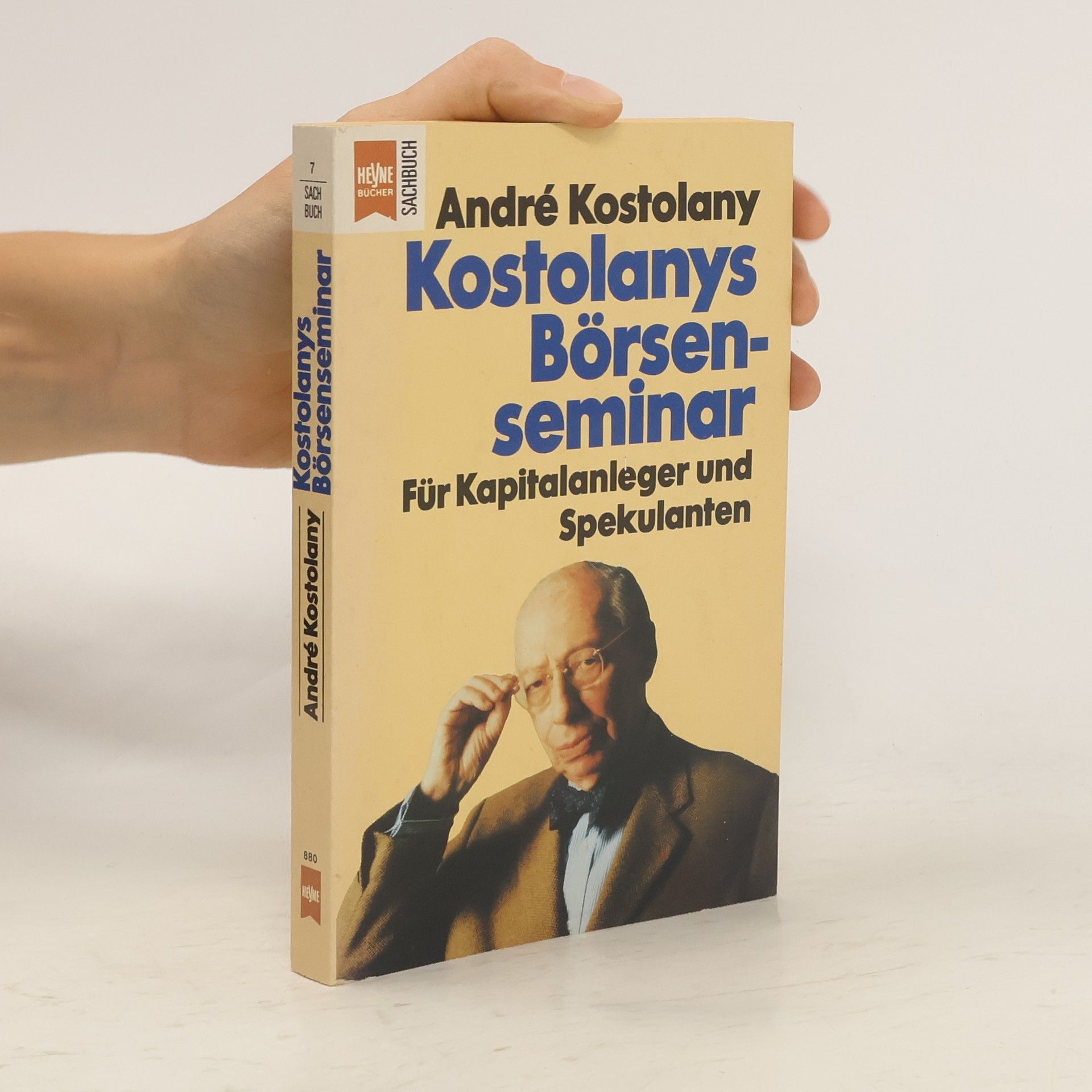 André Kostolany Kostolanys Börsenseminar