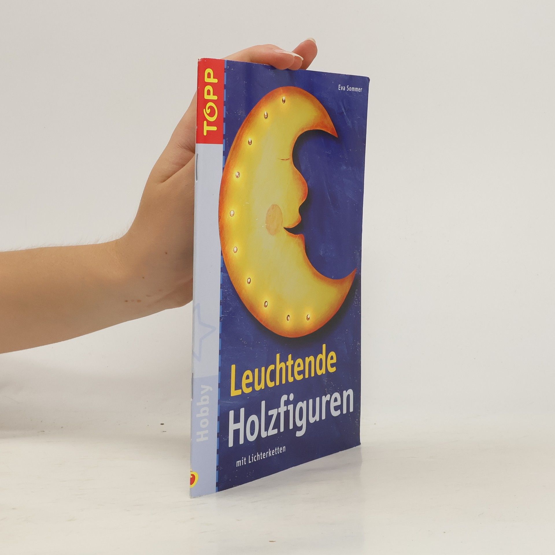 Eva Sommer Leuchtende Holzfiguren mit Lichterketten