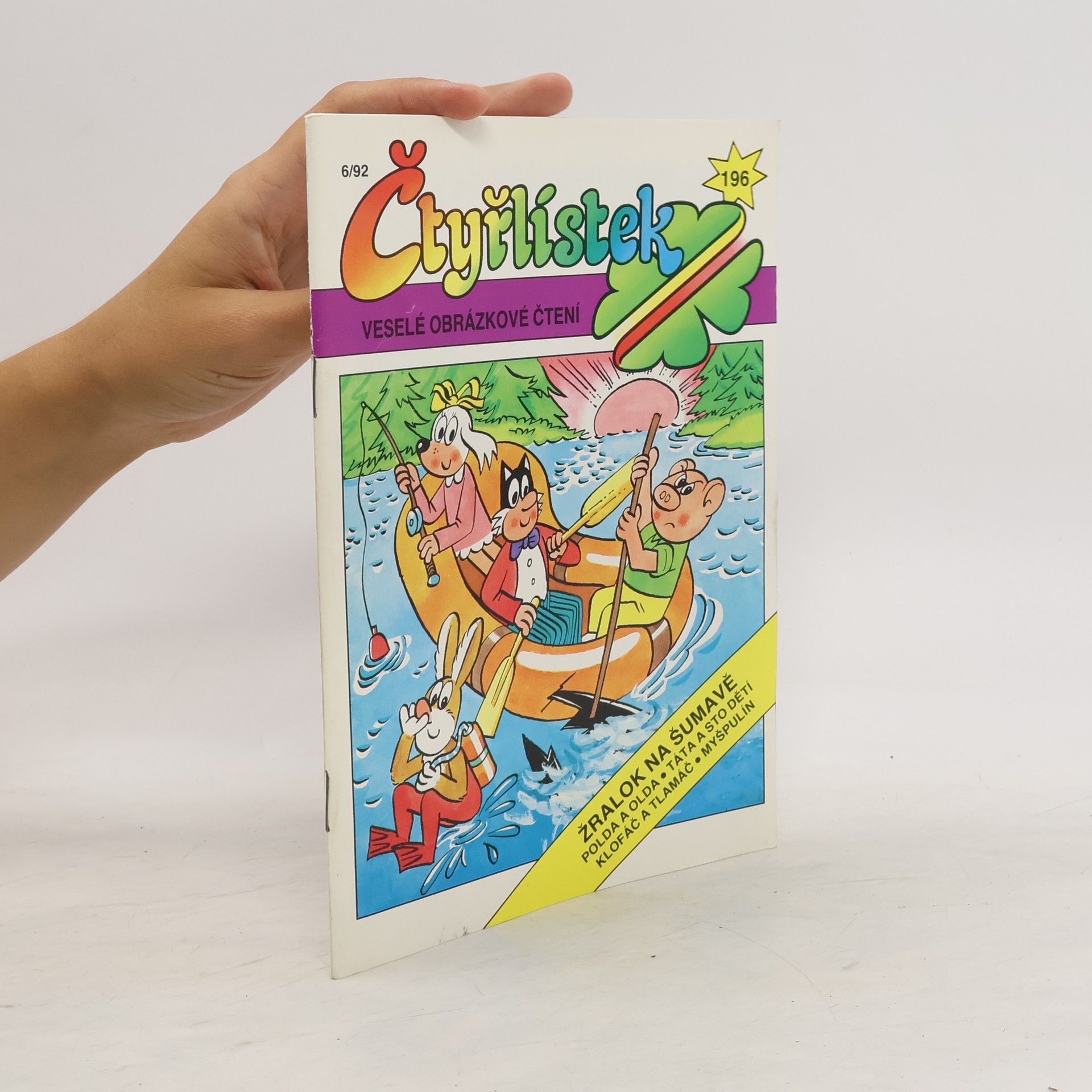 Kolektiv autorů Čtyřlístek 196. 6/1992