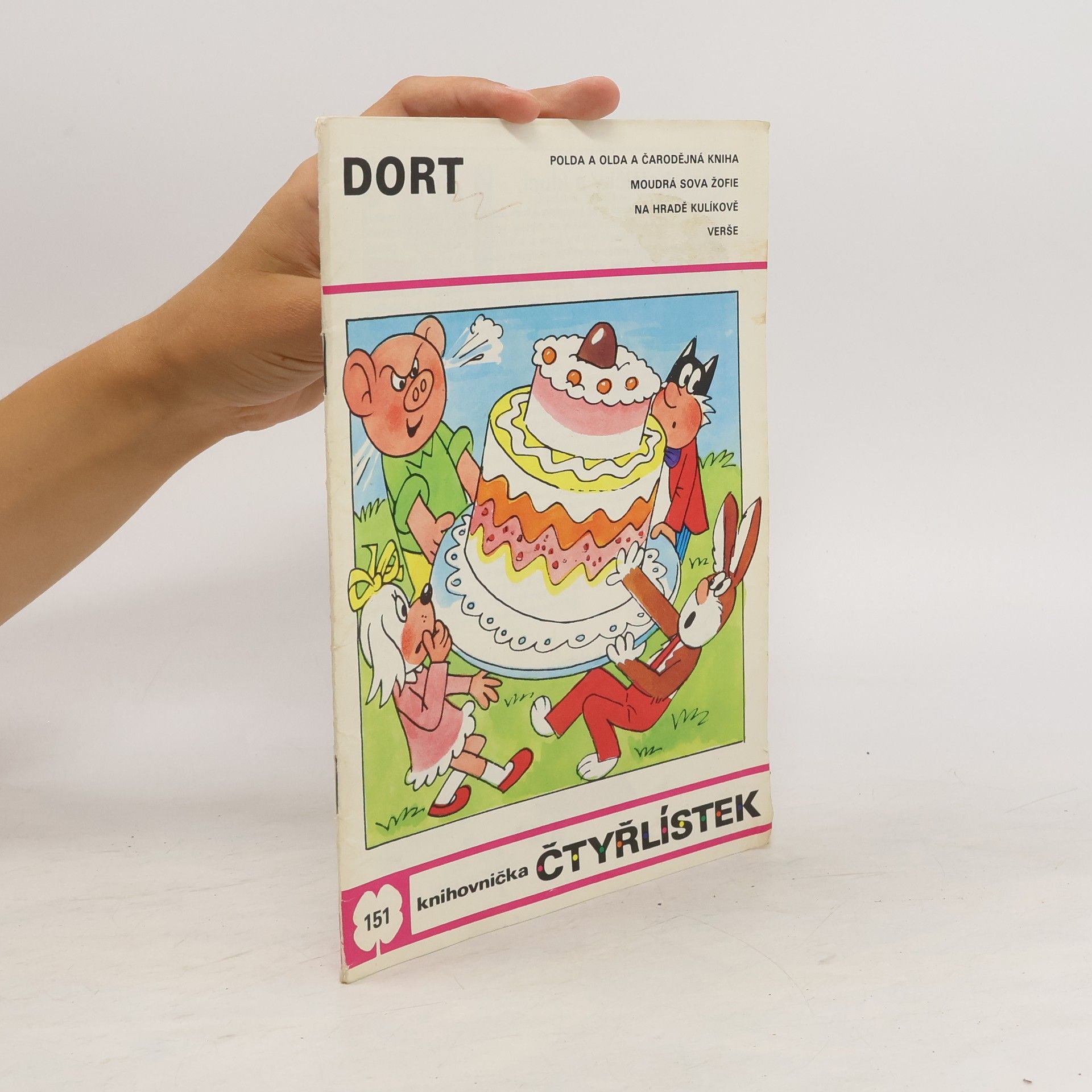 Jaroslav Němeček Čtyřlístek 151. Dort