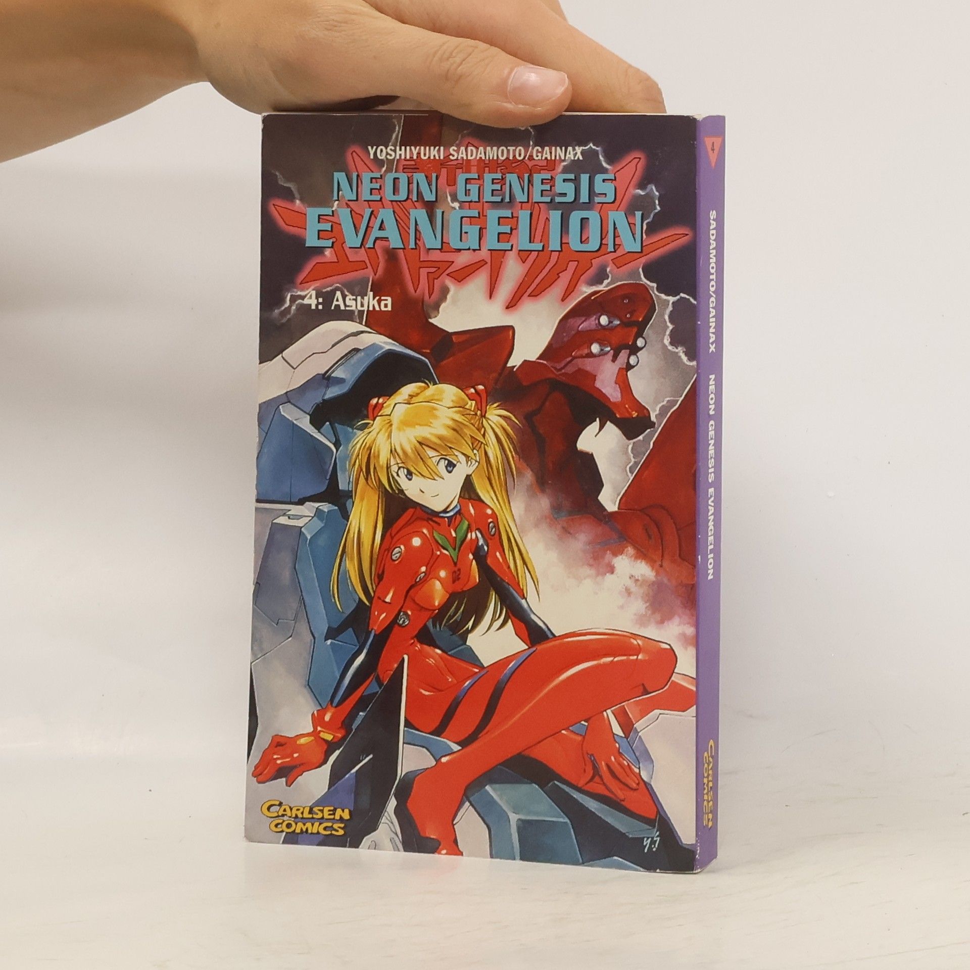 Yoshiyuki Sadamoto Neon genesis Evangelion 4
