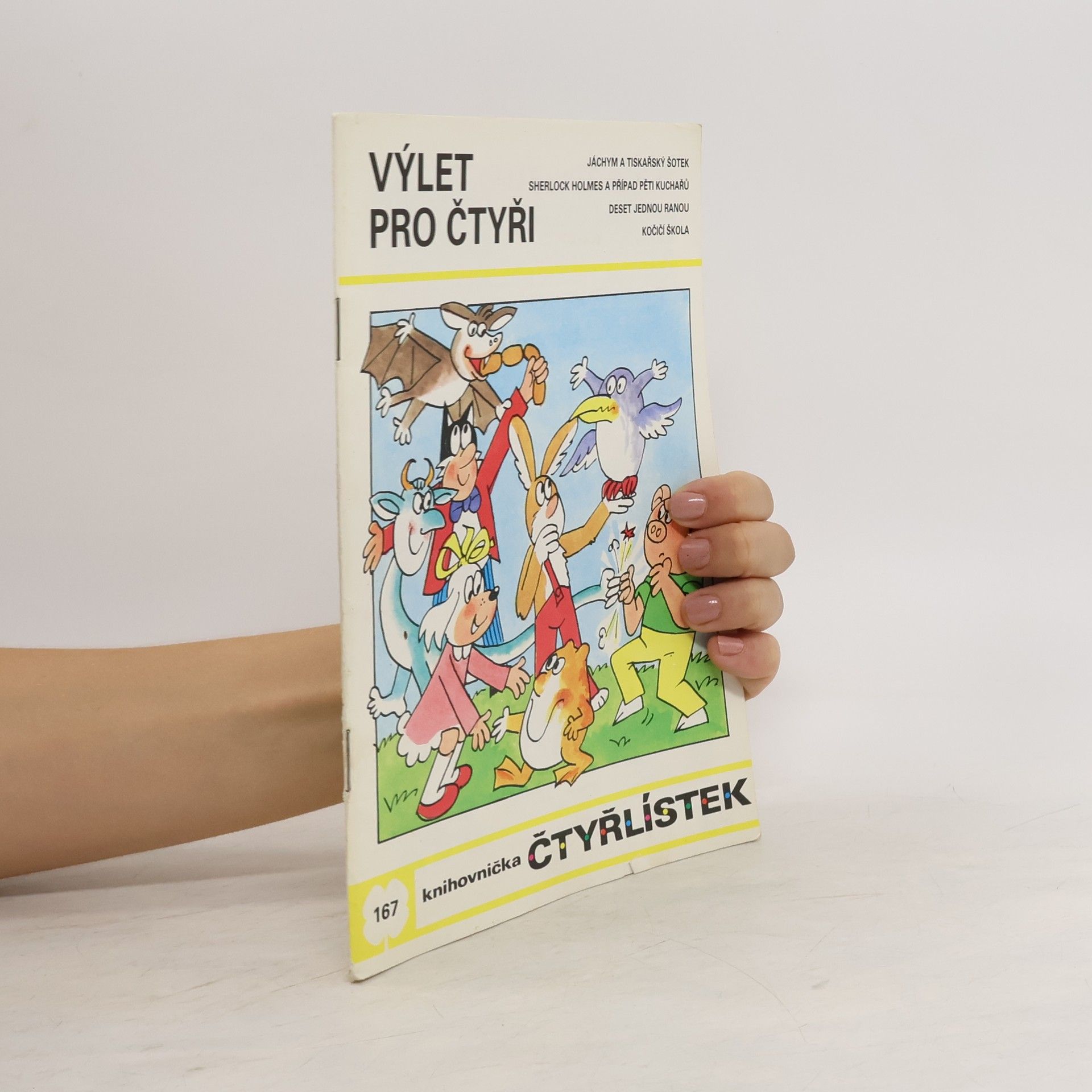 Collectif d'auteurs Čtyřlístek 167. Výlet pro čtyři