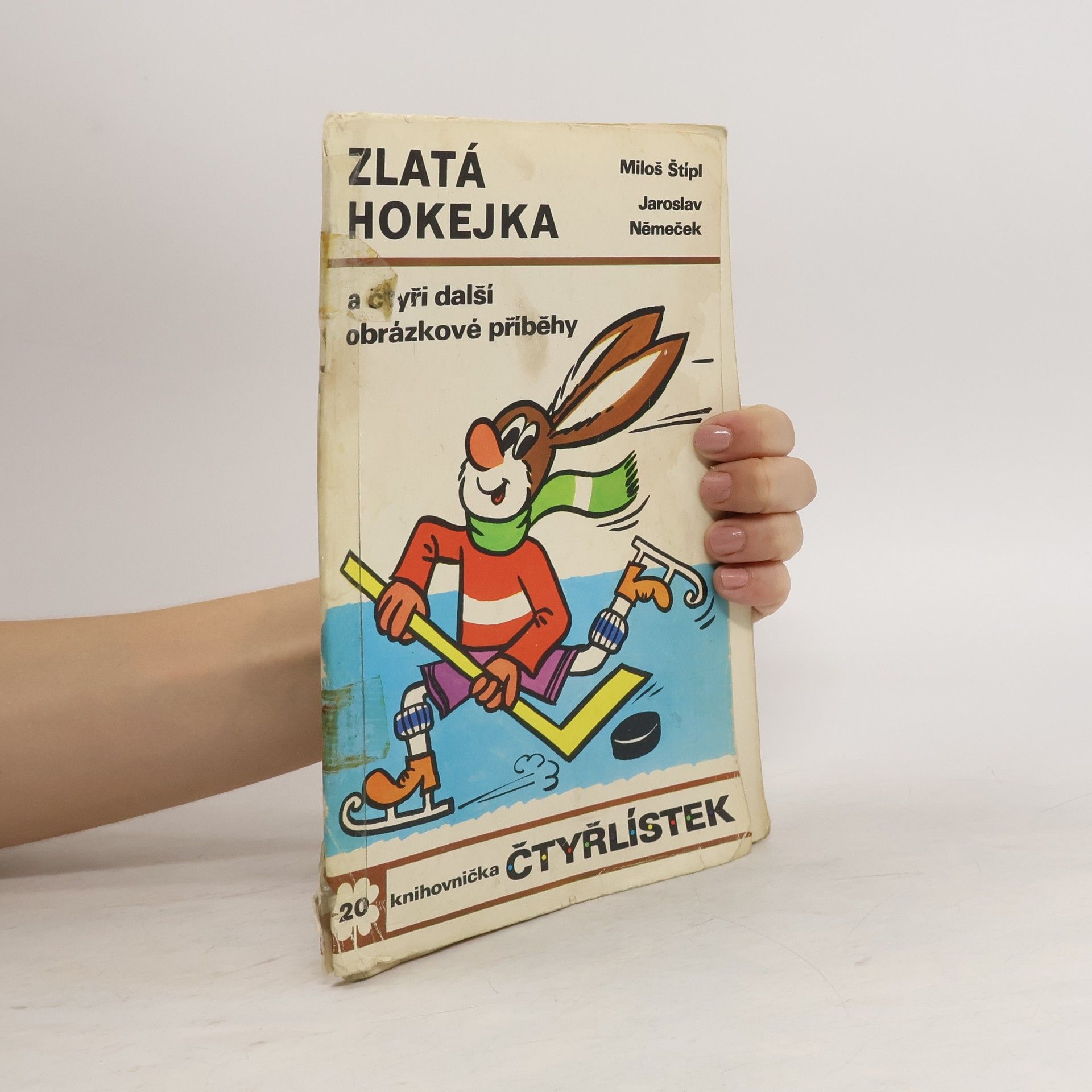 Miloš Štípl Čtyřlístek 20. Zlatá hokejka