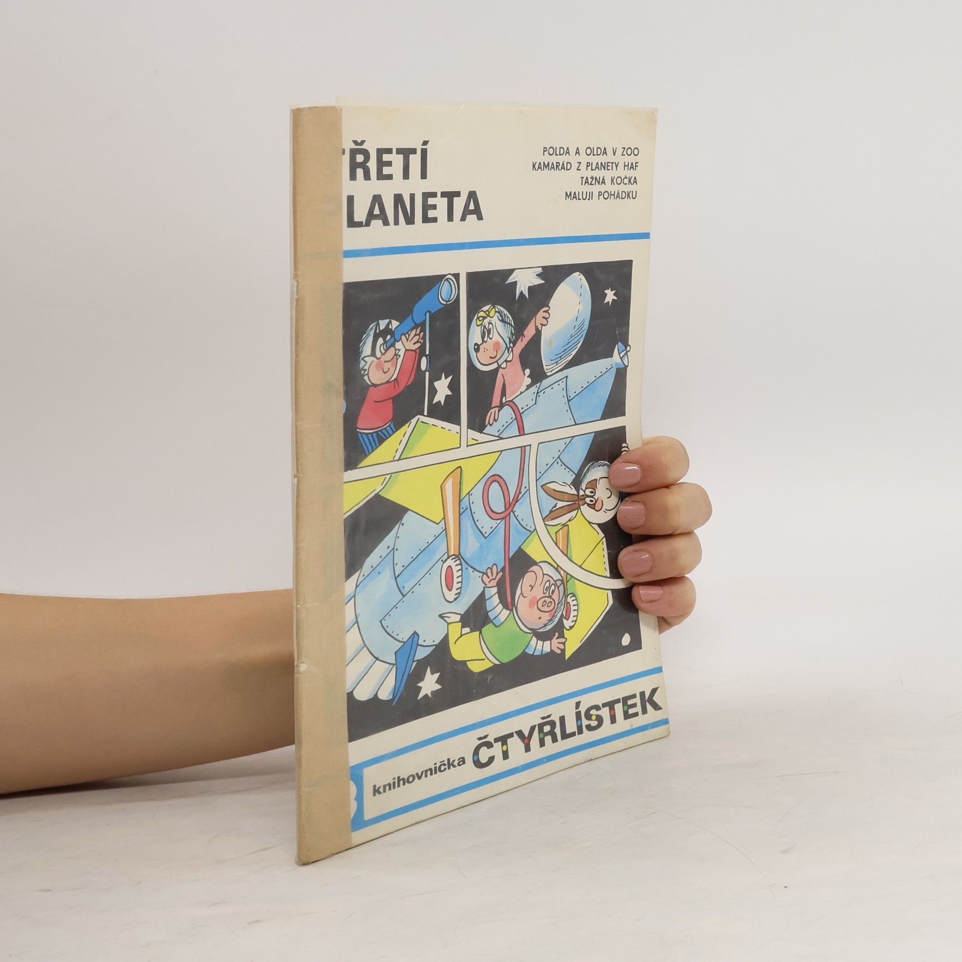 Jaroslav Němeček Čtyřlístek 104. Třetí planeta