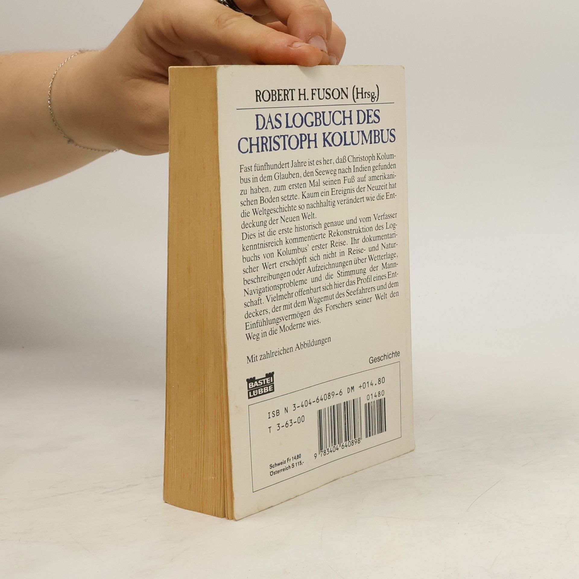 Cristoforo Colombo Das Logbuch des Christoph Kolumbus