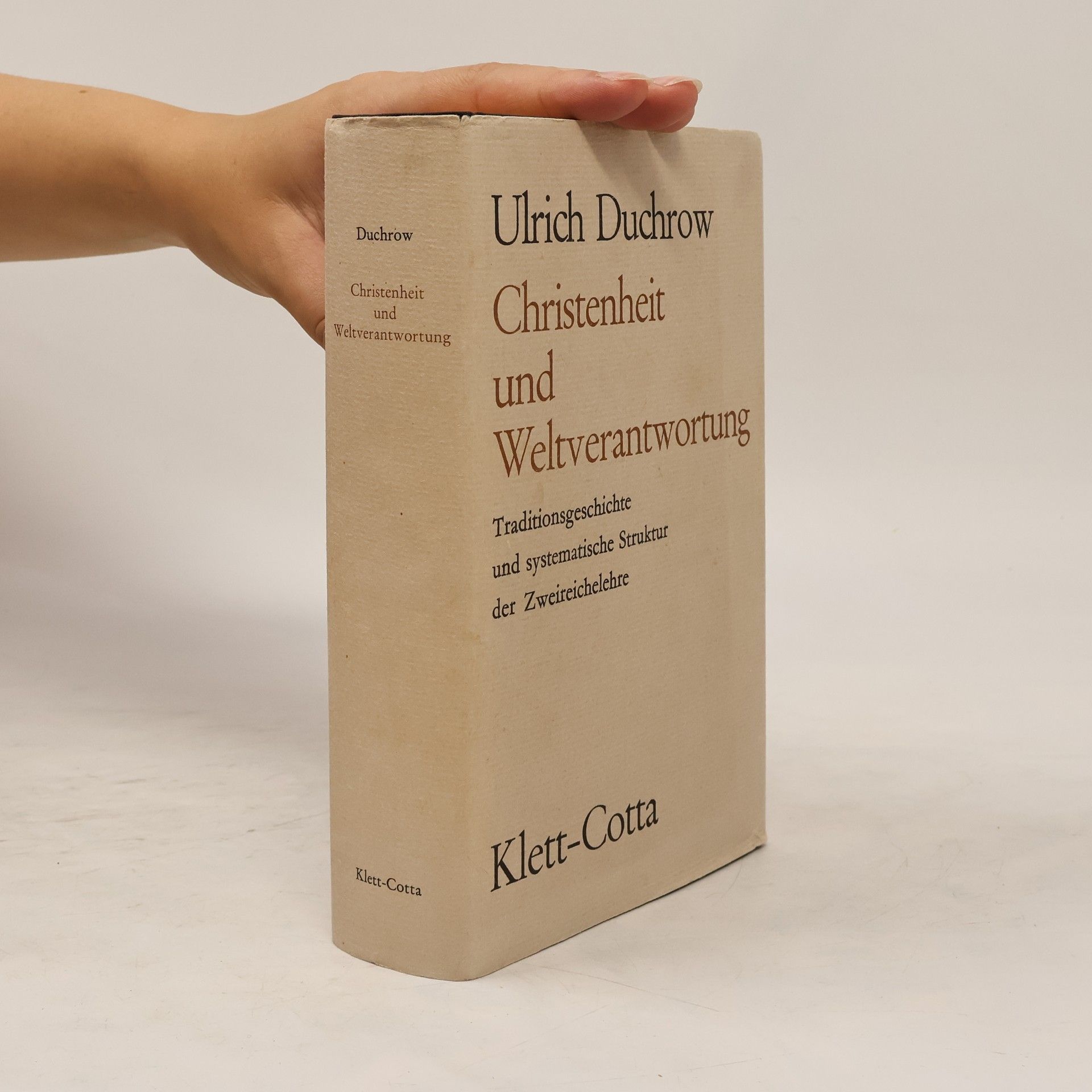 Ulrich Duchrow Christenheit und Weltverantwortung