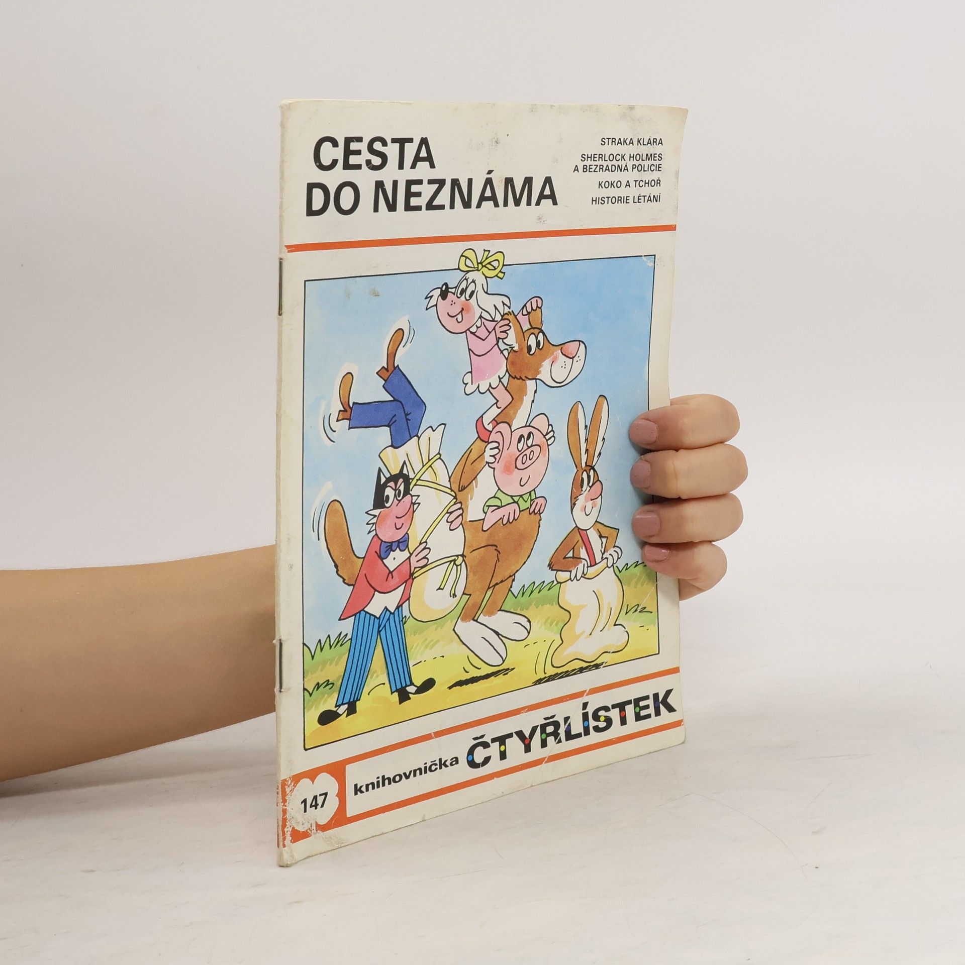 Jaroslav Němeček Čtyřlístek 147. Cesta do neznáma