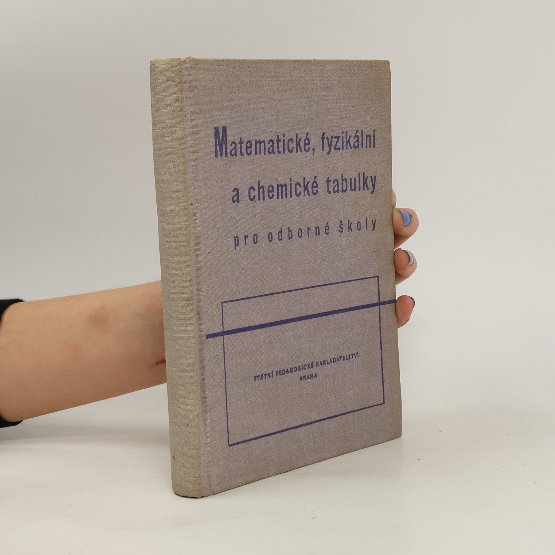 Jan Kotík Matematické, fyzikální a chemické tabulky