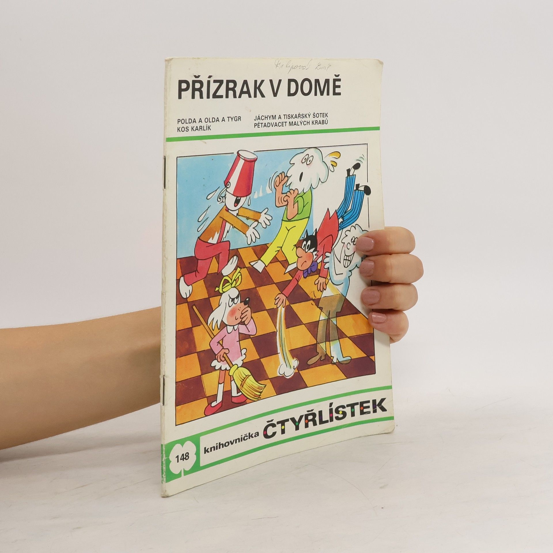 Jaroslav Němeček Čtyřlístek 148. Přízrak v domě