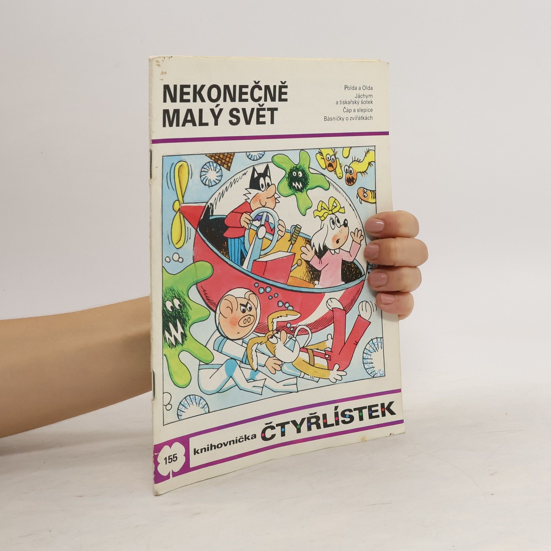 Jaroslav Němeček Čtyřlístek 155. Nekonečně malý svět