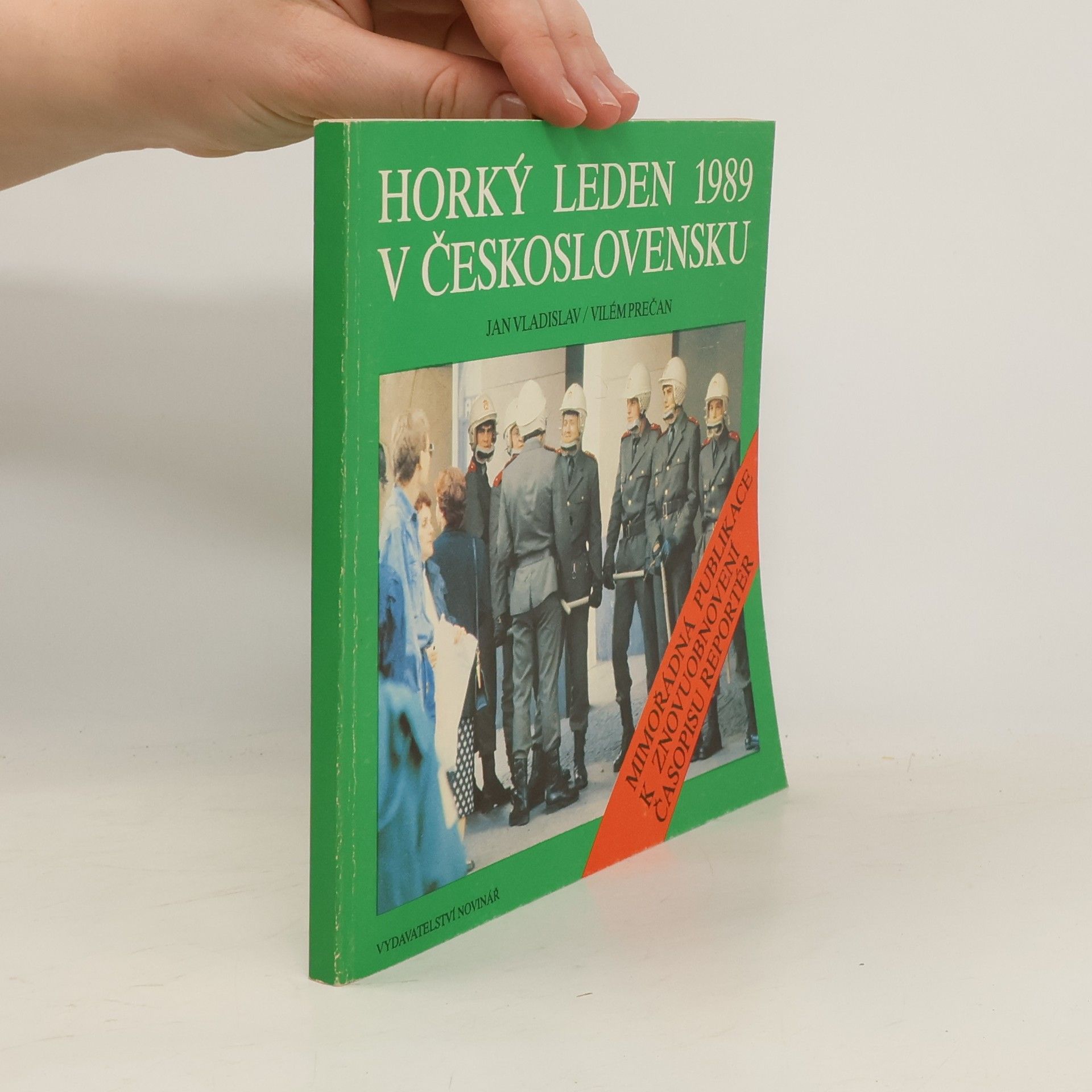 Jan Vladislav Horký leden 1989 v Československu