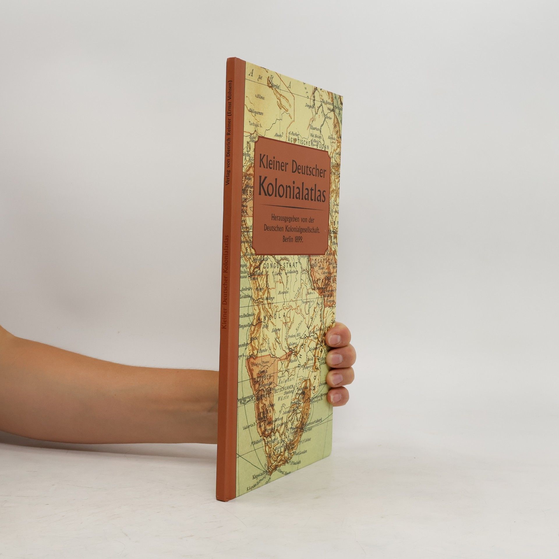 Kolektív autorov Kleiner deutscher Kolonialatlas