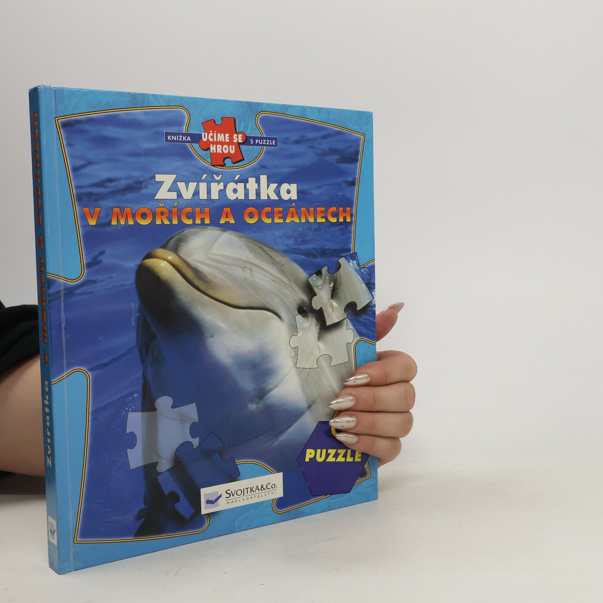 Autorenkollektiv Zvířátka v mořích a oceánech: Knížka s puzzle