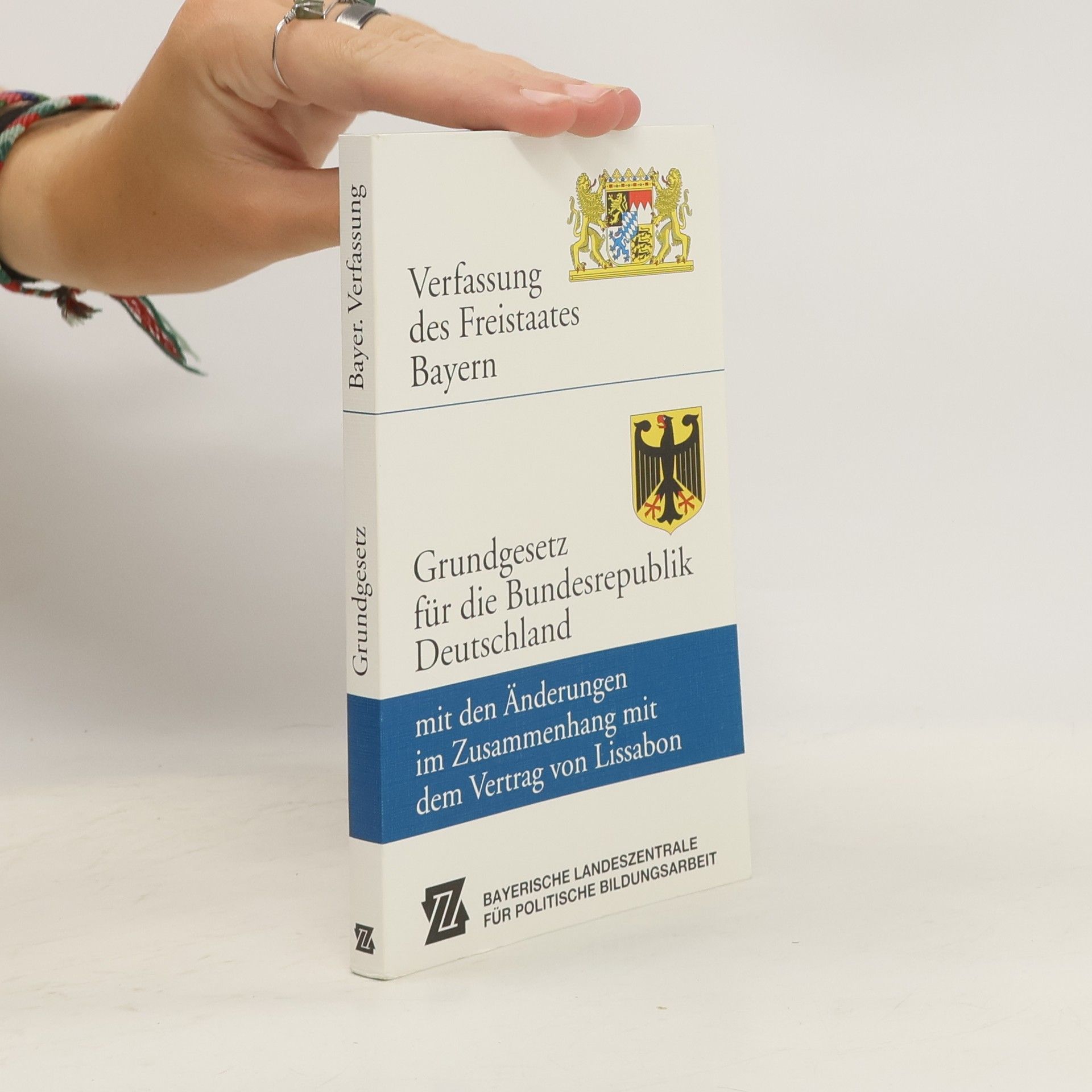 Collectif d'auteurs Verfassung des Freistaates Bayern, Grundgesetz für die Bundesrepublik Deutschland