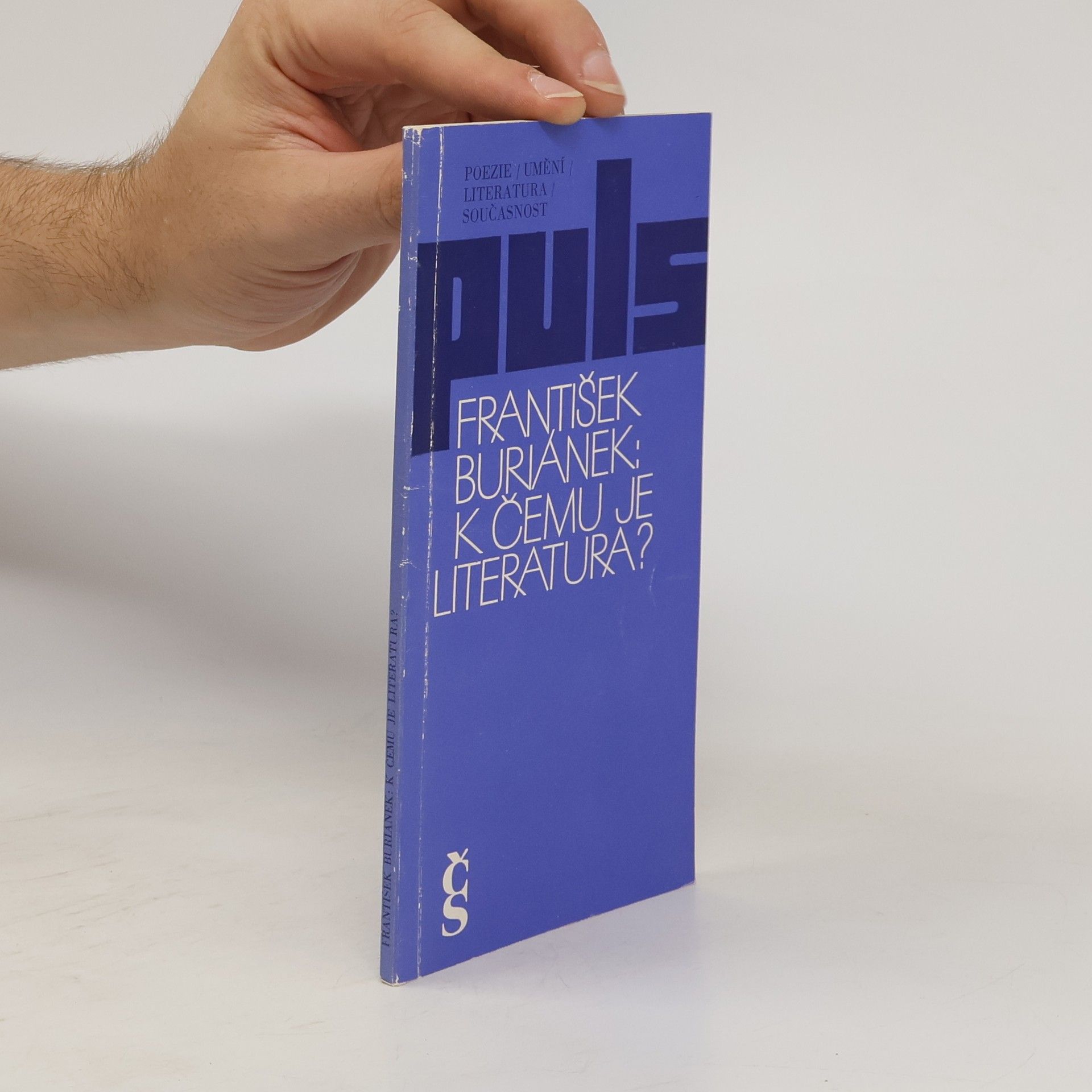 František Buriánek K čemu je literatura?