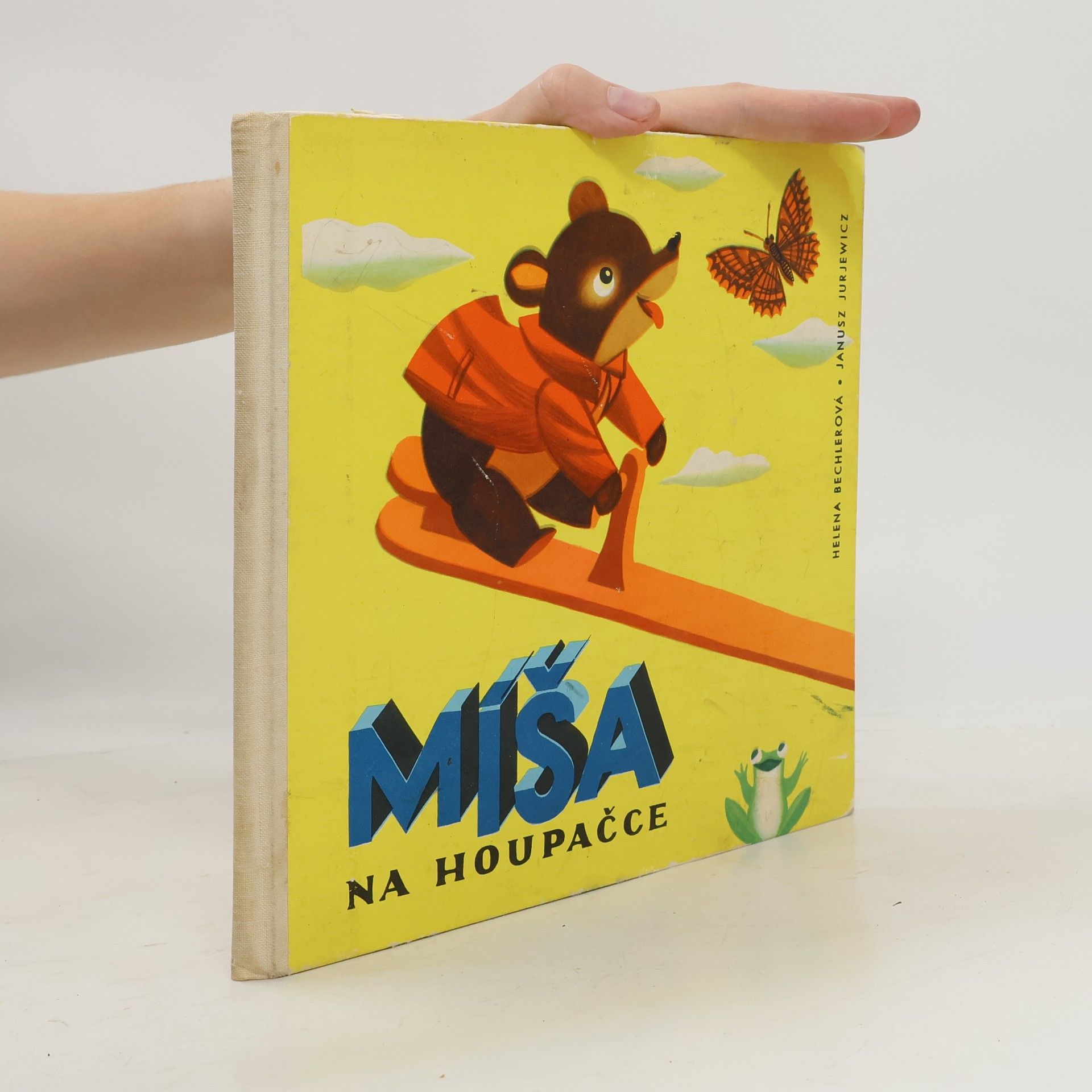 Helena Bechlerová Míša na houpačce
