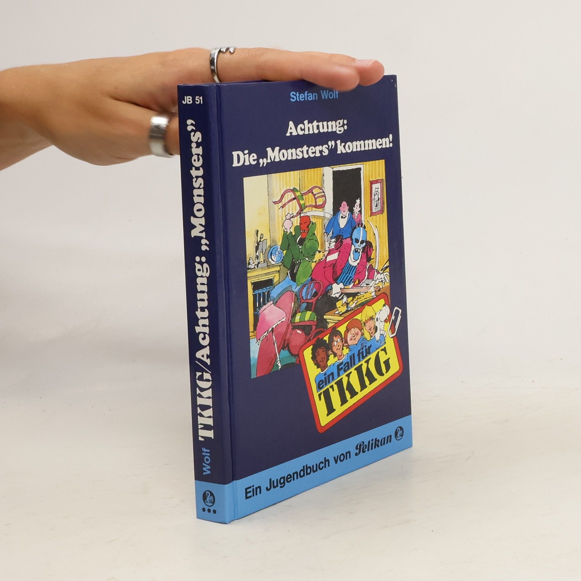 Rolf Kalmuczak Ein Fall für TKKG, Bd.51, Achtung, Die 'Monsters' kommen!