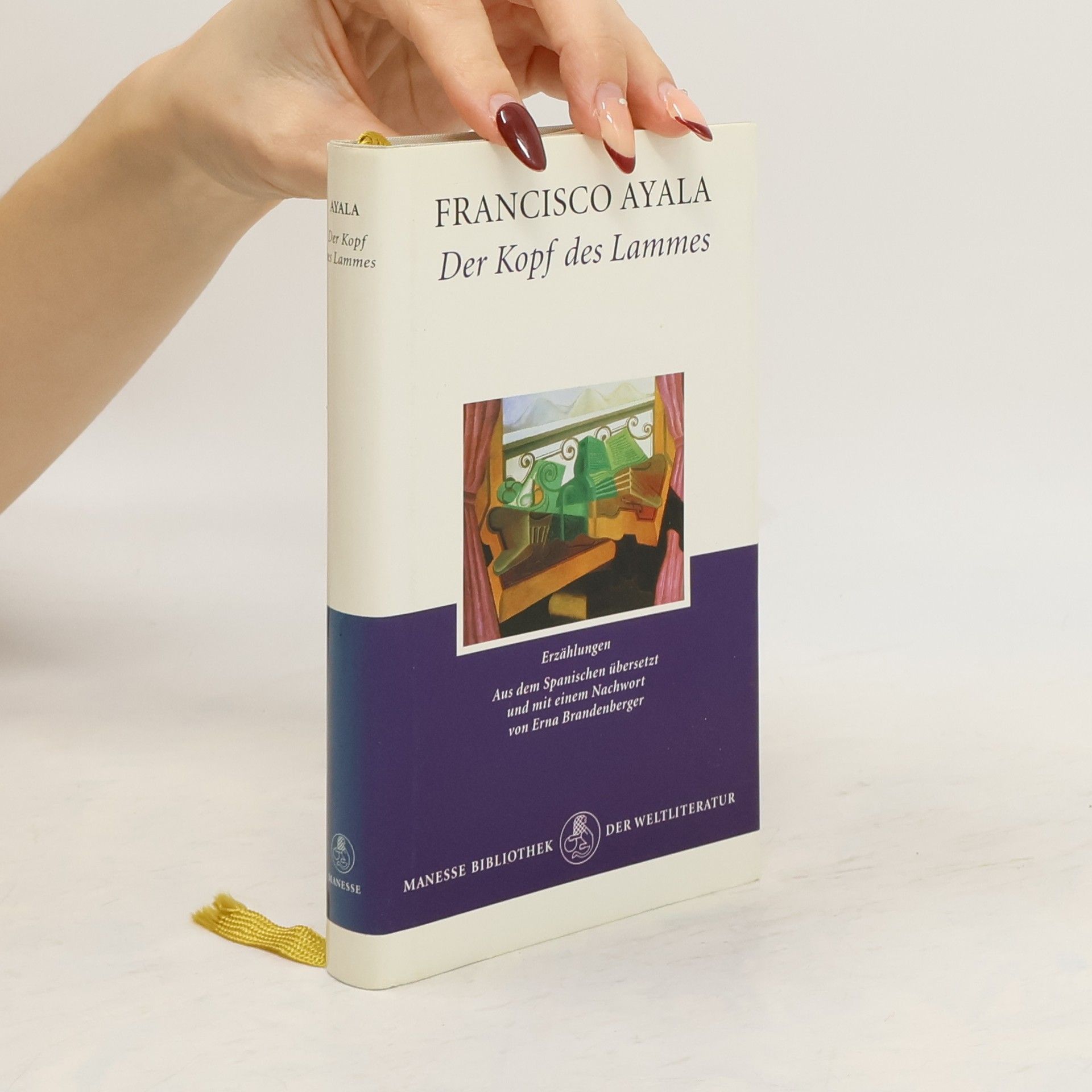 Francisco Ayala Manesse Bibliothek der Weltliteratur: Der Kopf des Lammes - Aus dem Spanischen übersetzt und mit einem Nachwort von Erna Brandenberger