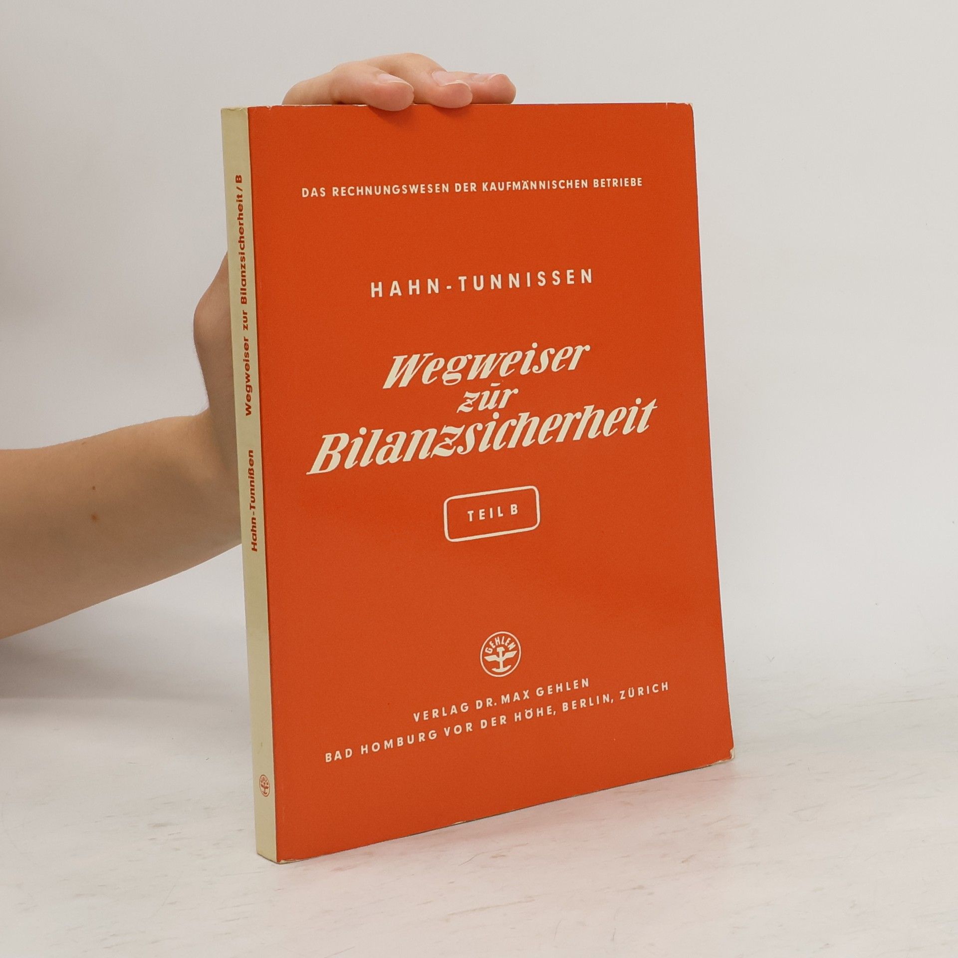 Wilhelm Hahn Wegweiser zur Bilanzsicherheit B