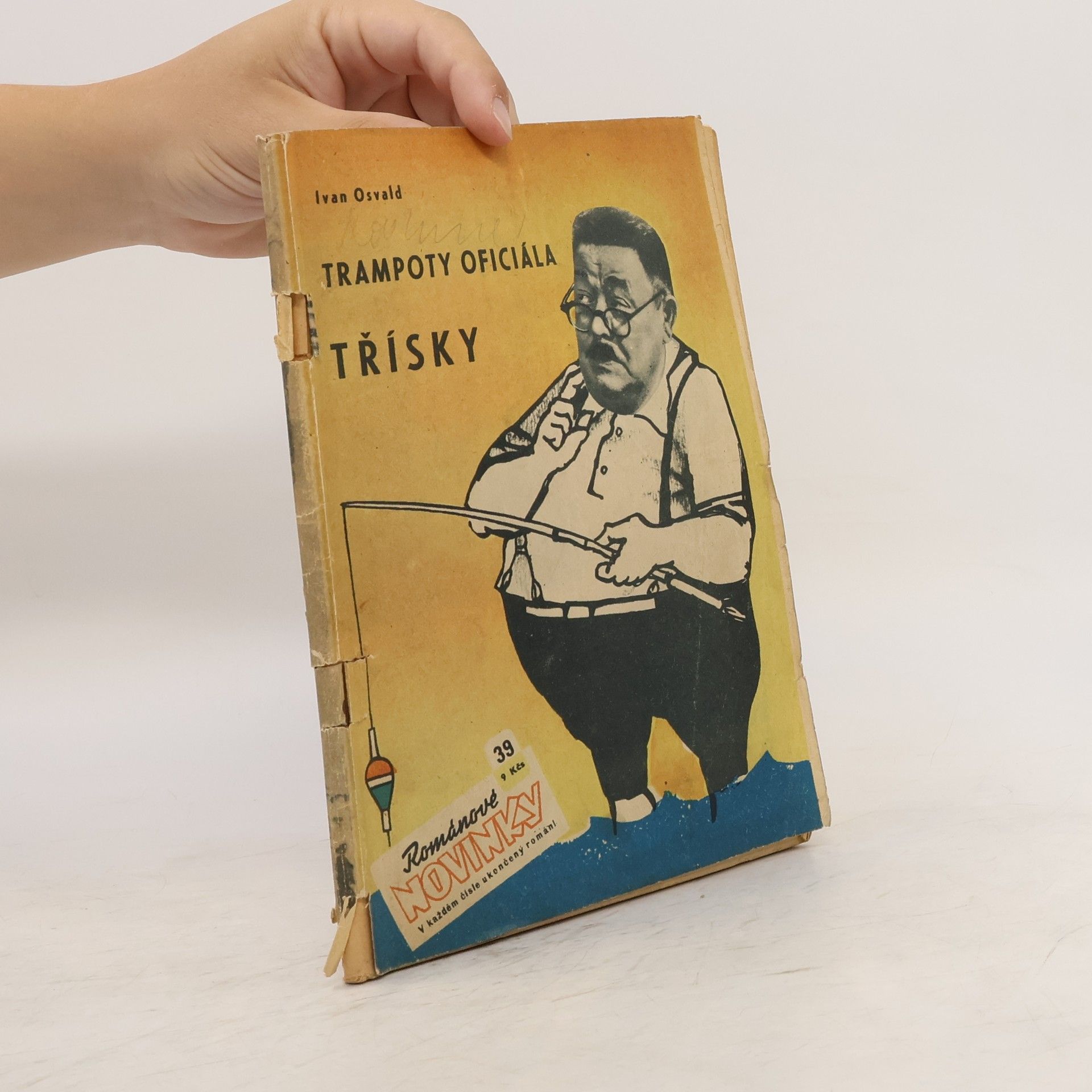 Ivan Osvald Trampoty oficiála Třísky