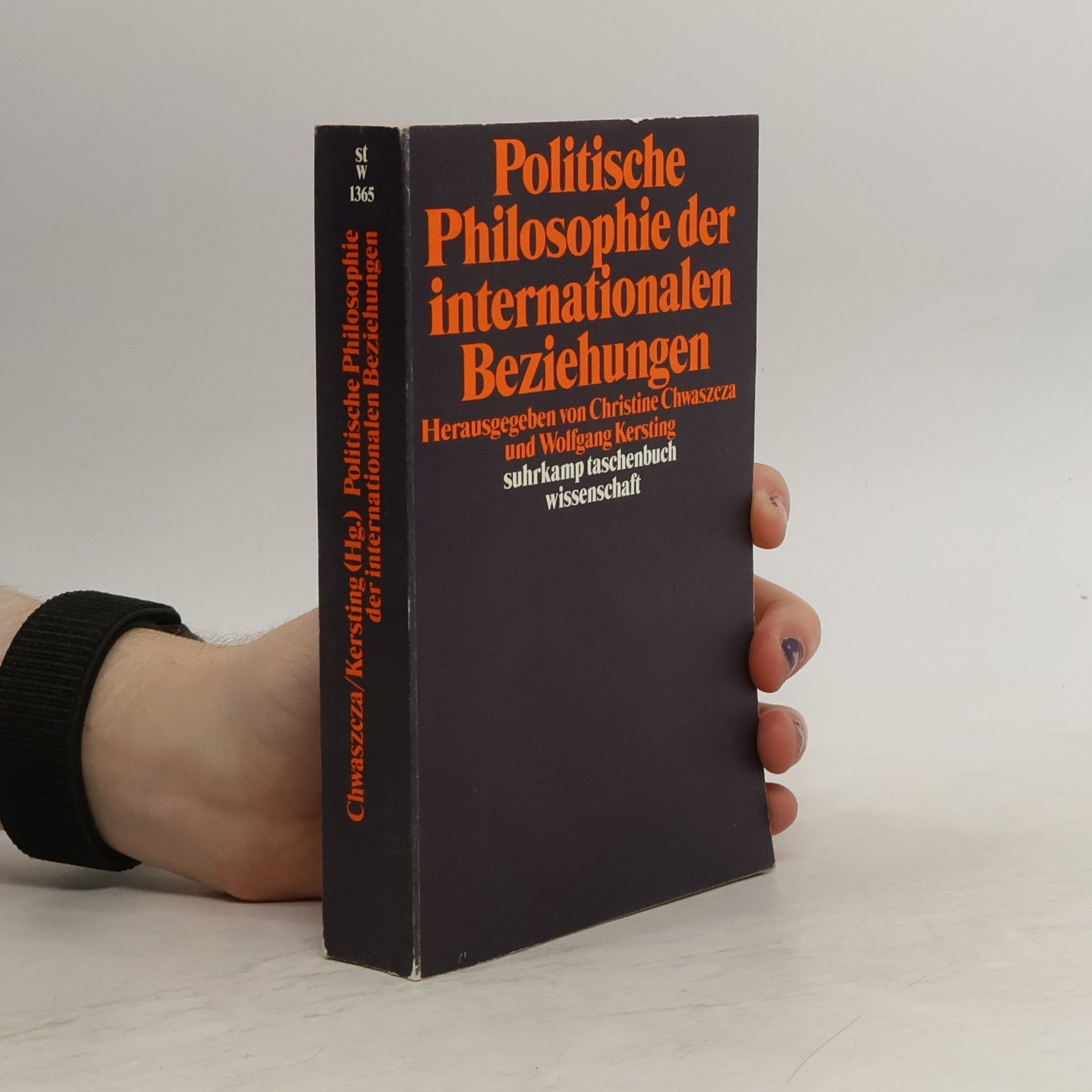 Christine Chwaszcza Politische Philosophie der internationalen Beziehungen