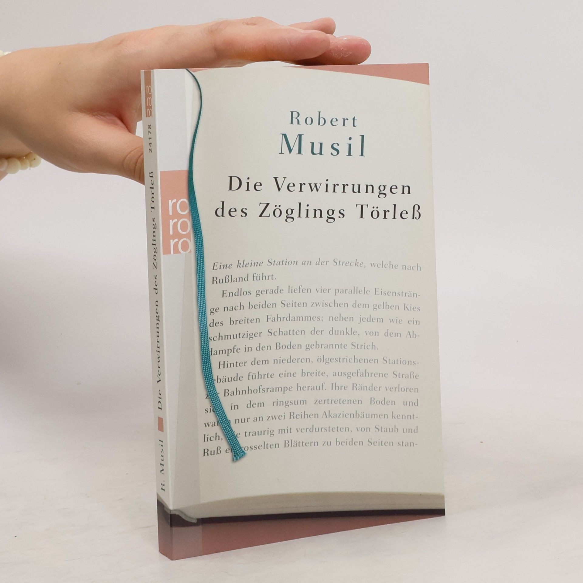 Robert Musil Die Verwirrungen des Zöglings Törleß