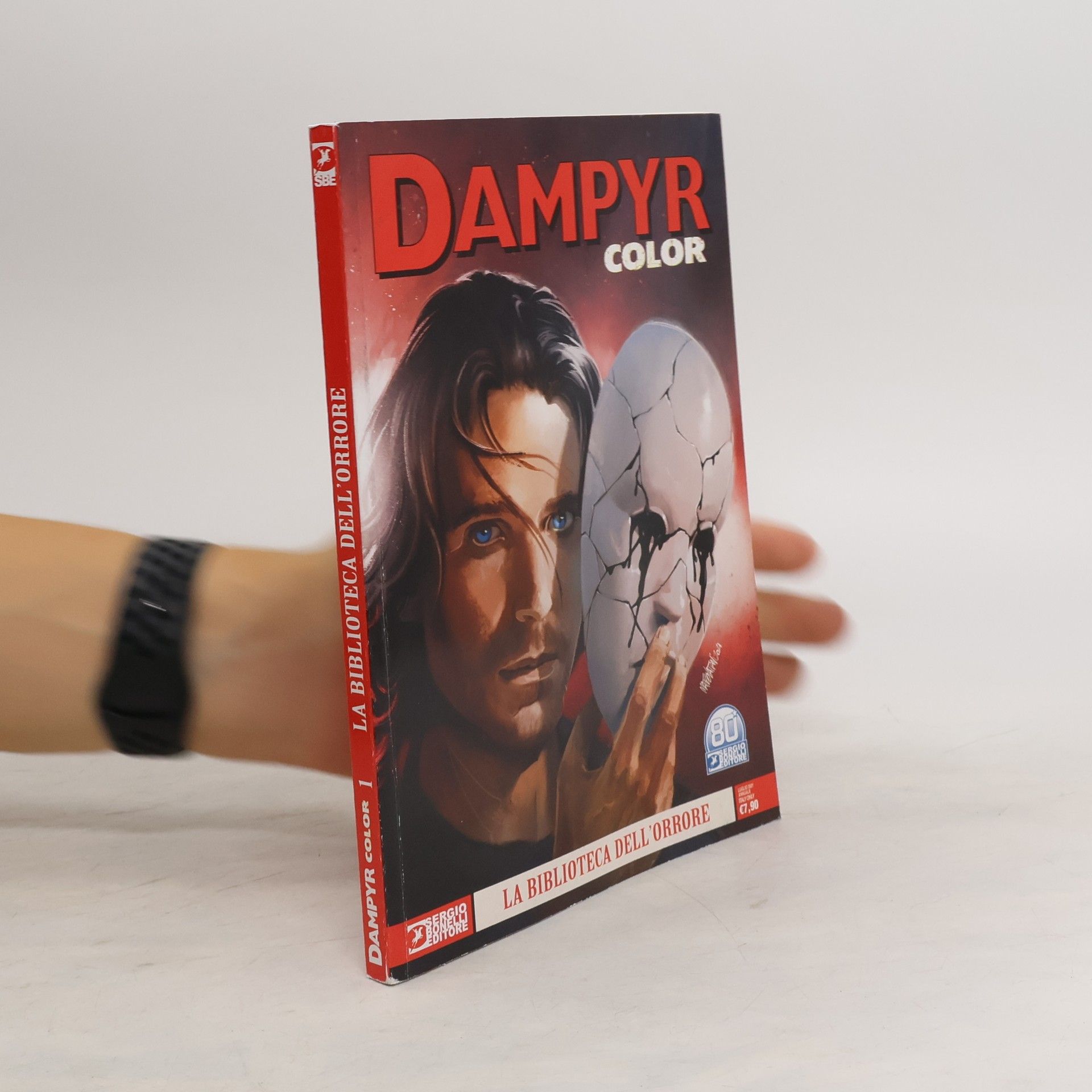 Mauro Boselli Dampyr Color 1 L biblioteca dell'orrore