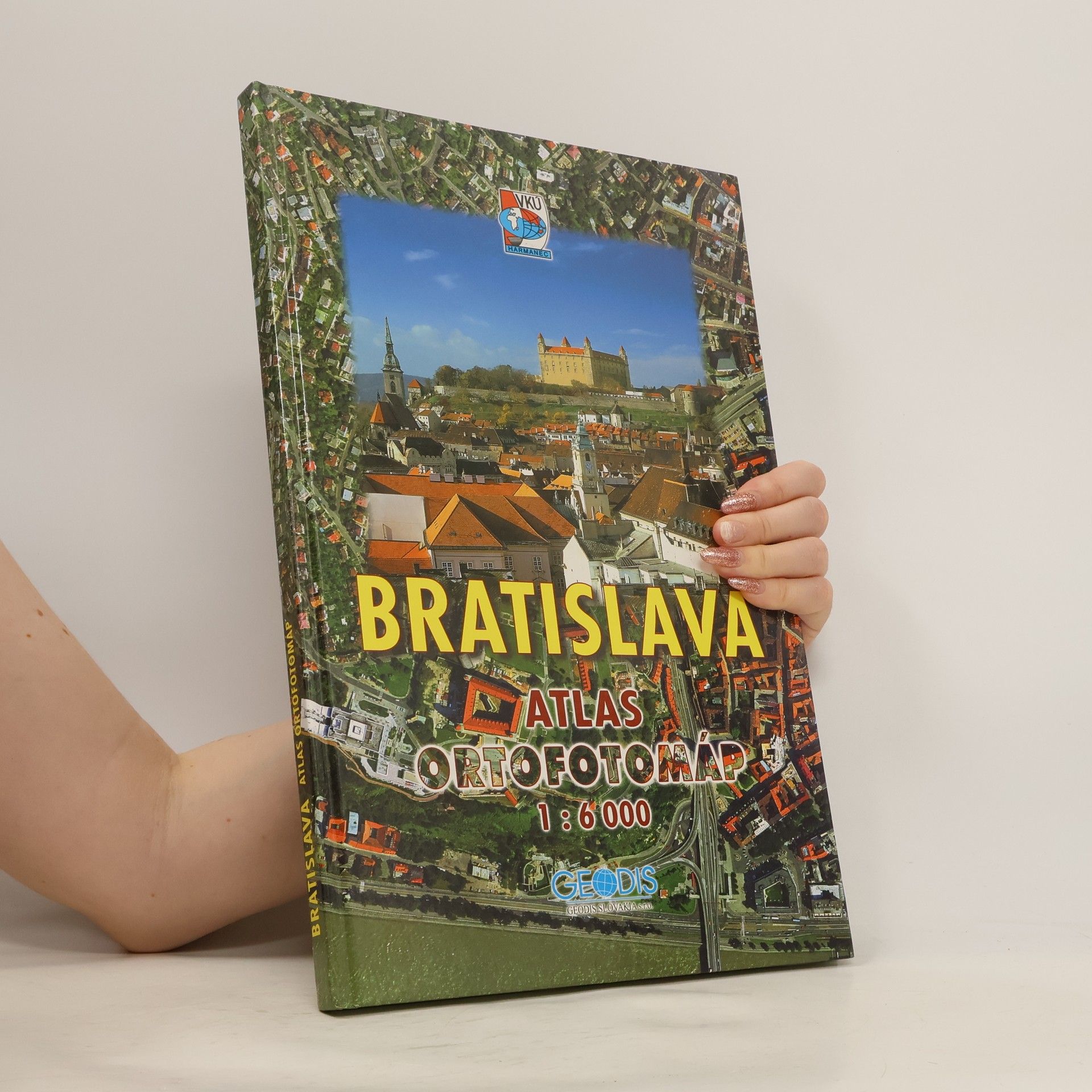 Various authors Bratislava atlas ortofotomáp 1:6000