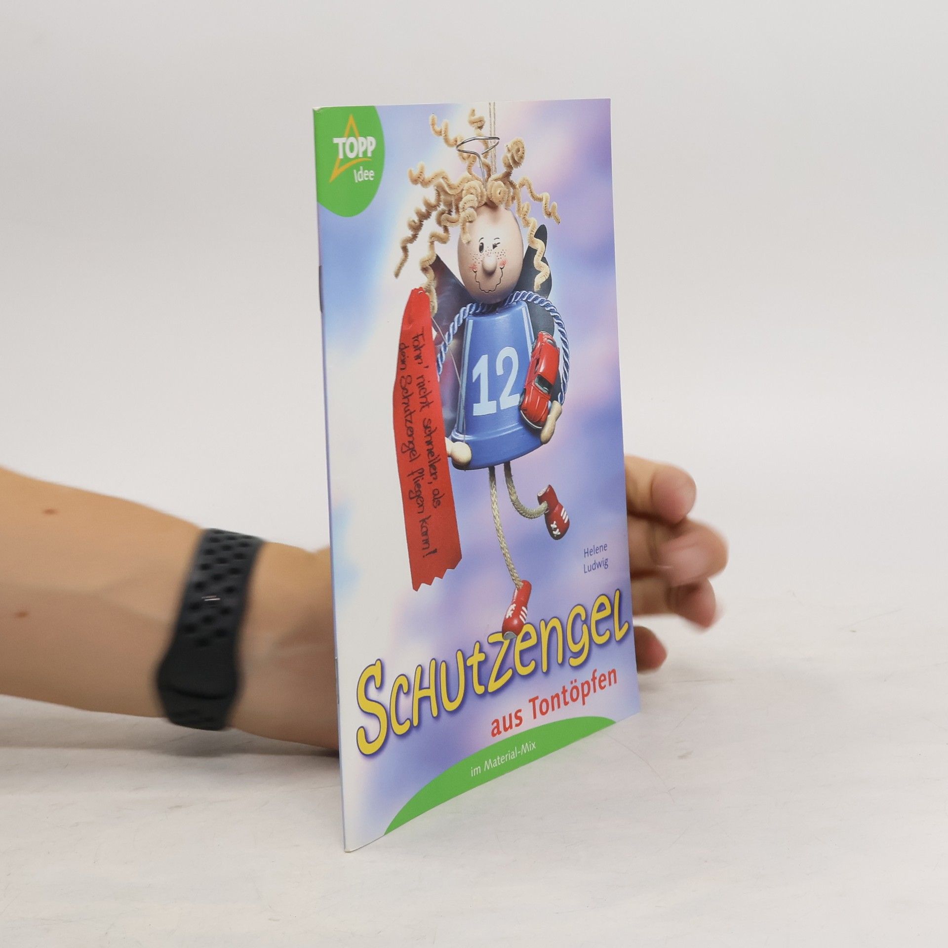 Helene Ludwig Schutzengel aus Tontöpfen