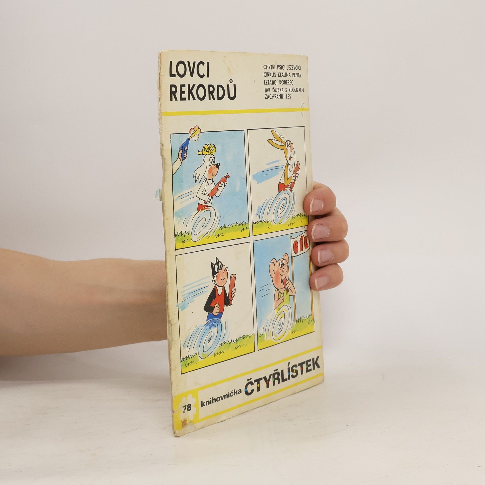 Kolektiv autorů Čtyřlístek 78. Lovci rekordů