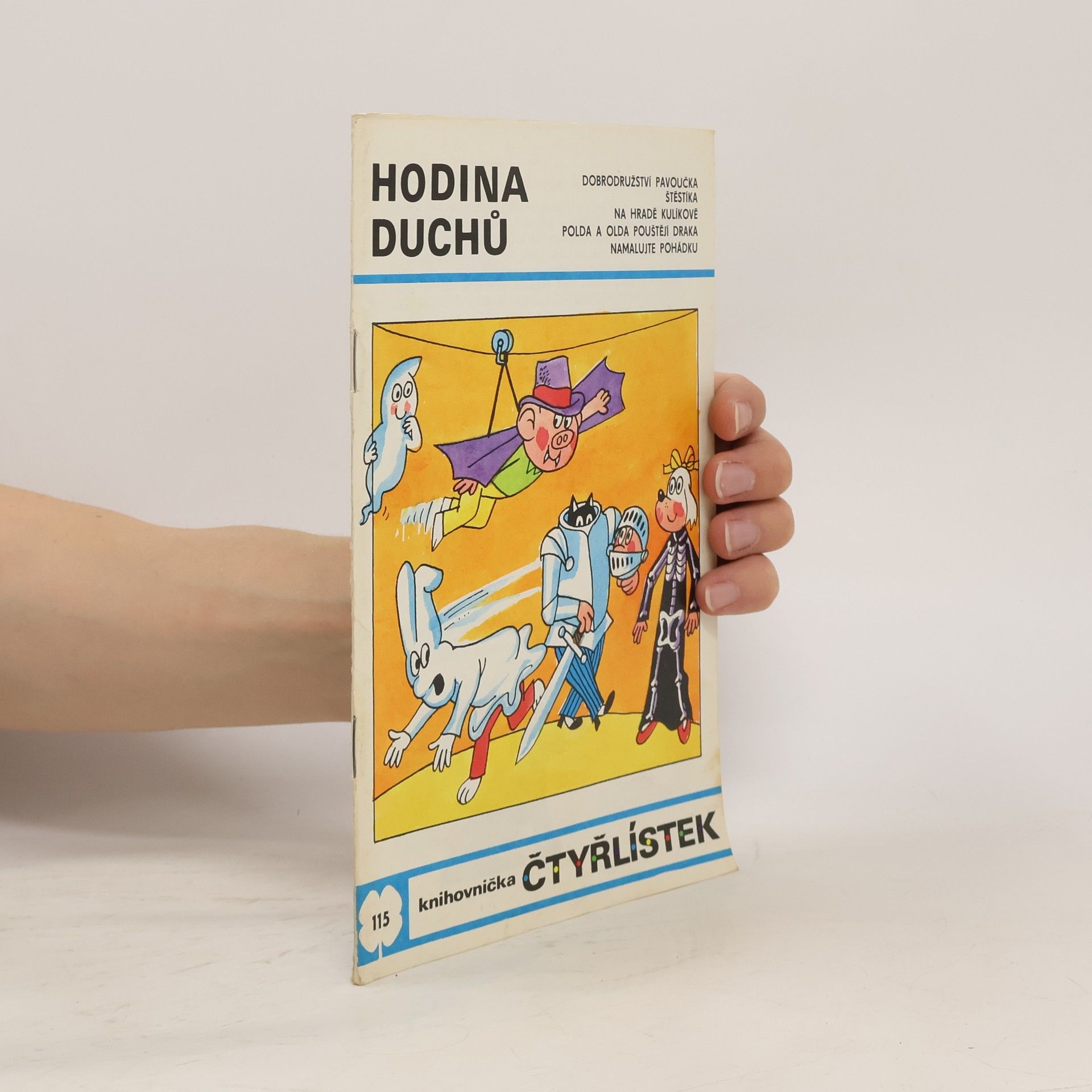 Jaroslav Němeček Čtyřlístek 115. Hodina duchů