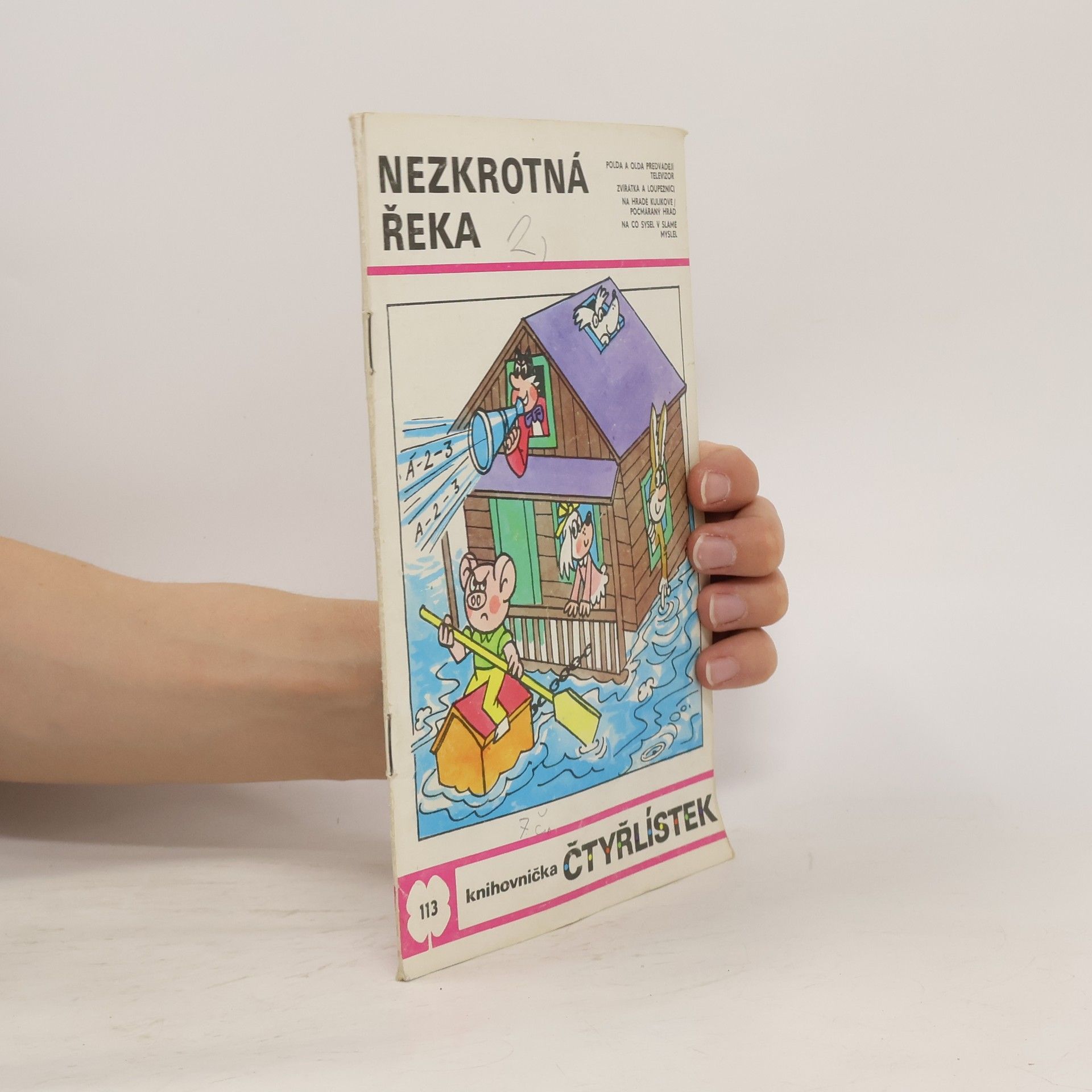 Jaroslav Němeček Čtyřlístek 113. Nezkrotná řeka