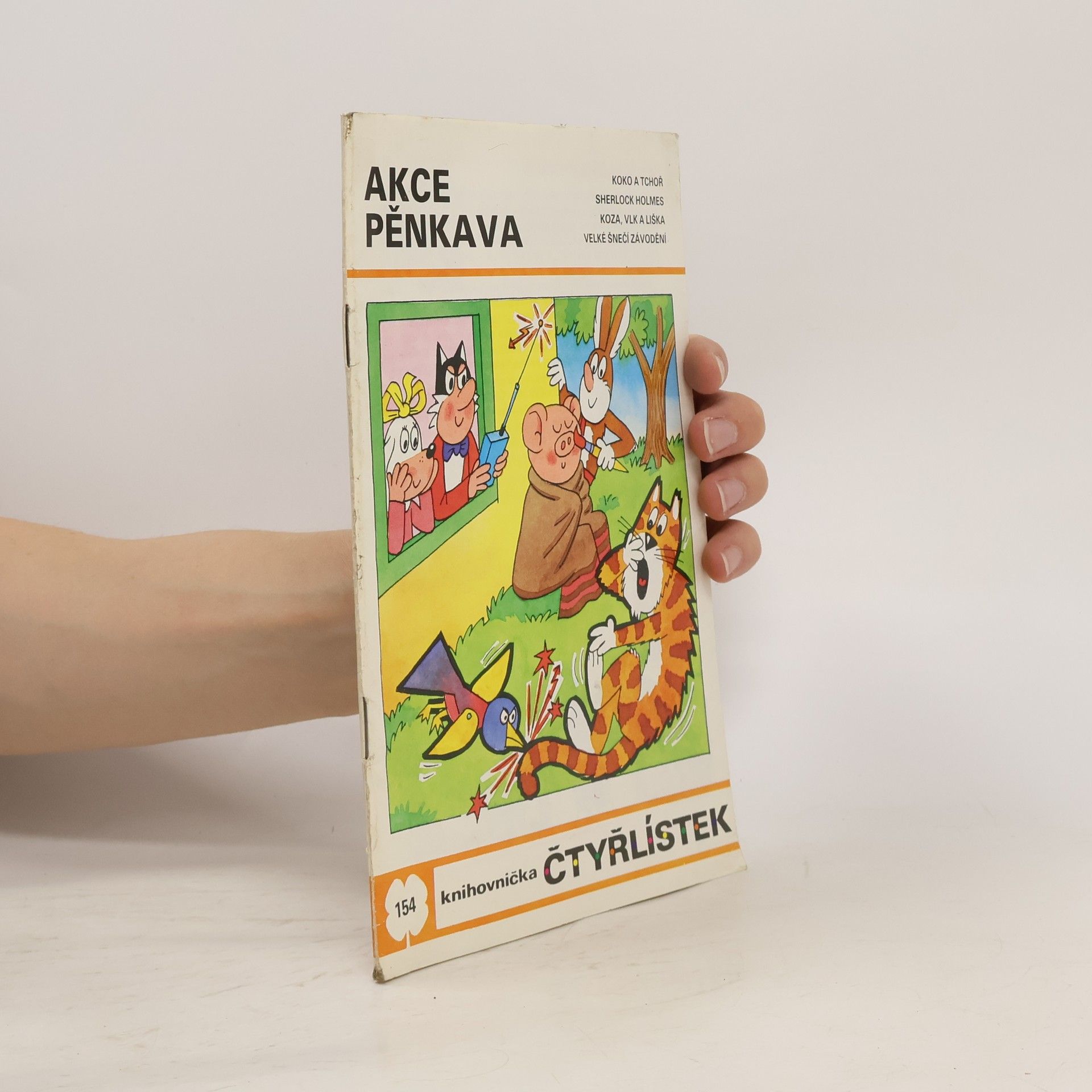 Kolektiv autorů Čtyřlístek 154. Akce pěnkava